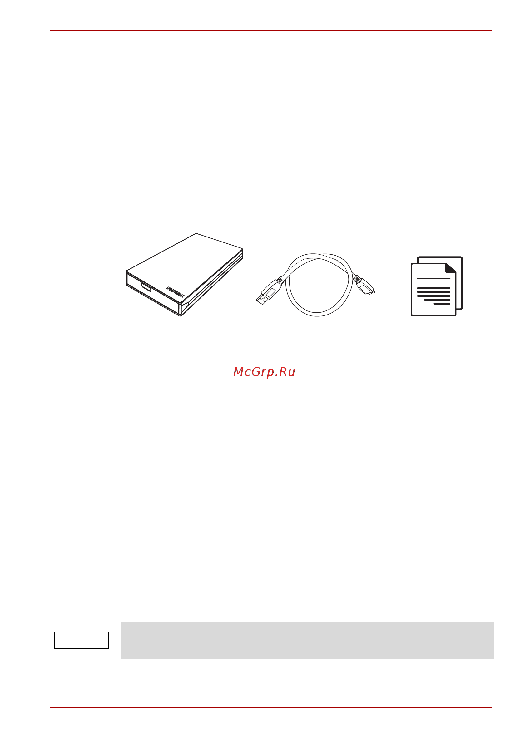 Toshiba Canvio Slim HDTD310ES3DA [21/201] Überprüfen des lieferumfangs