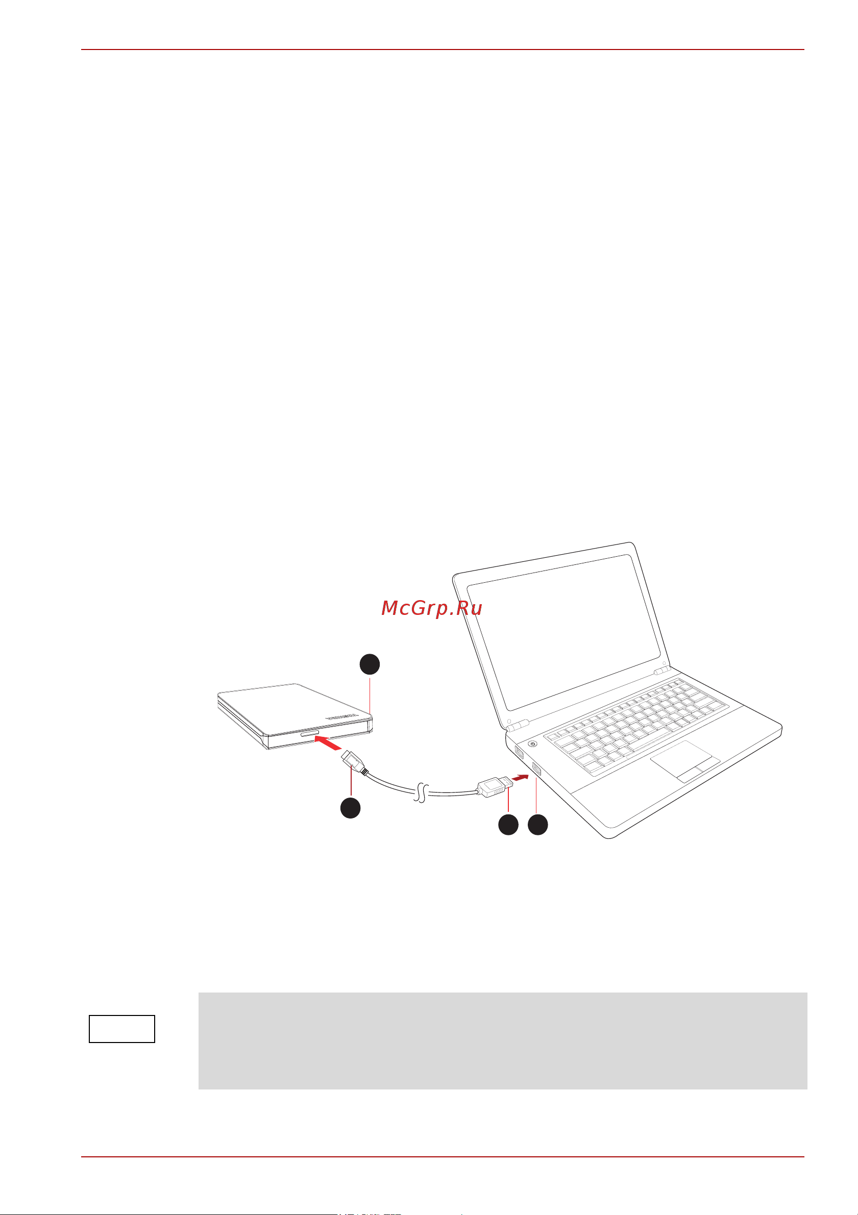 Toshiba Canvio Slim HDTD310ES3DA [4/201] Installing the drive