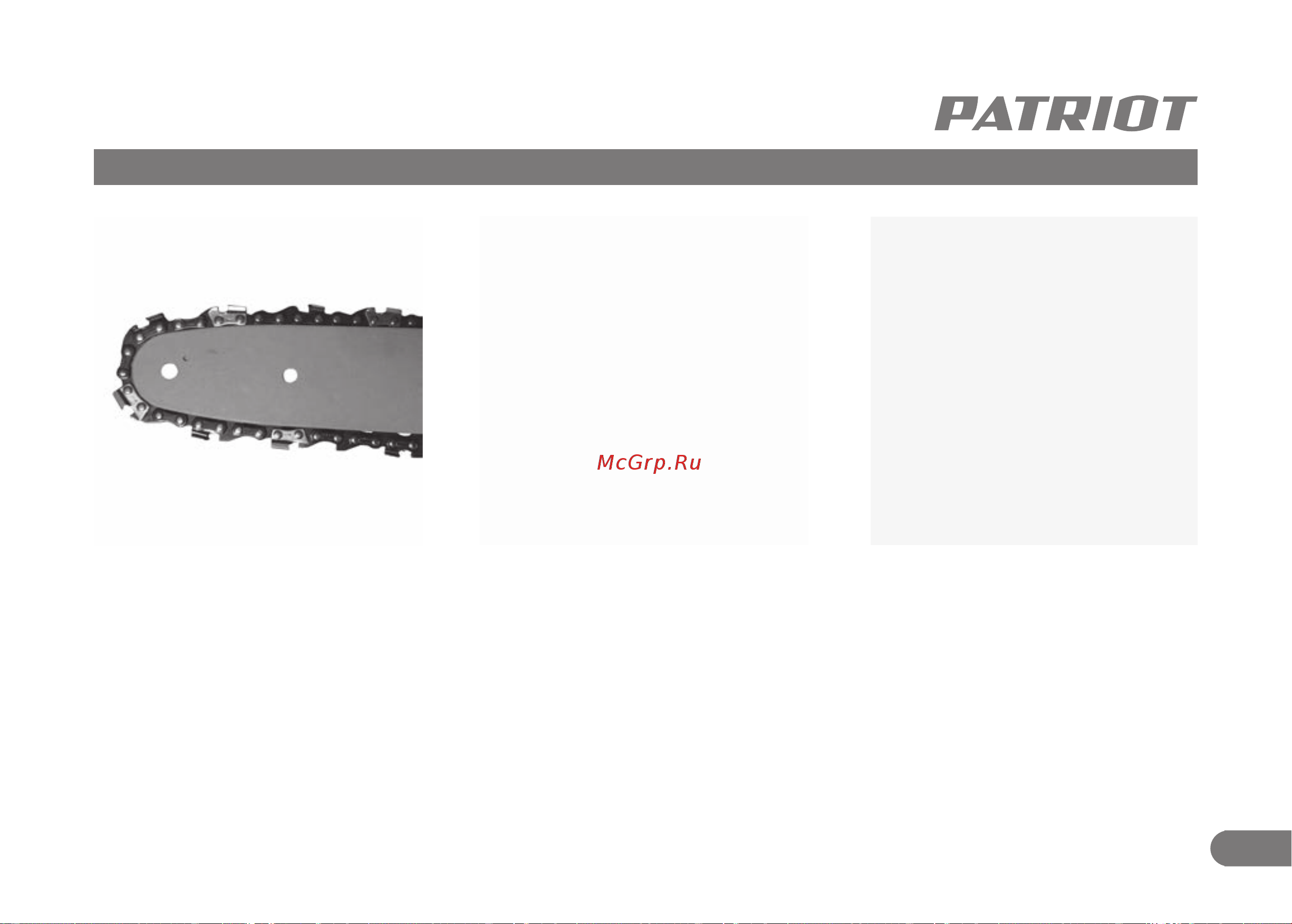 Patriot ESP 1614, 1500 Вт, 220301614 [11/32] Проверка подачи цепного масла