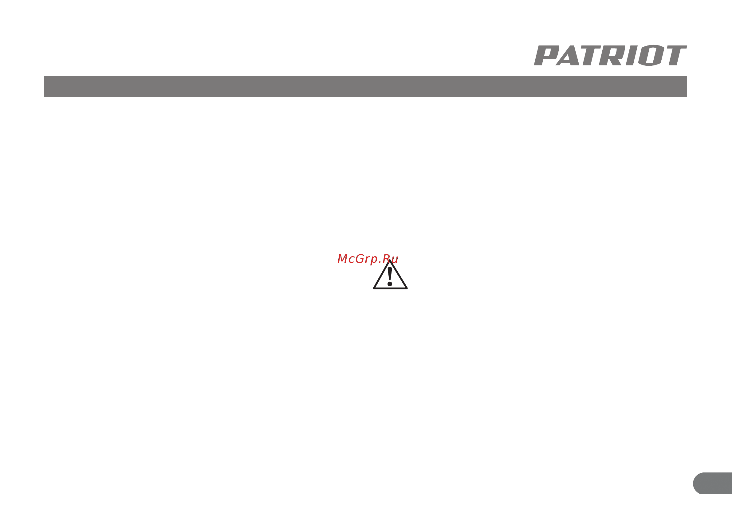 Patriot Professional 24-320 [20/27] Техническое обслуживание
