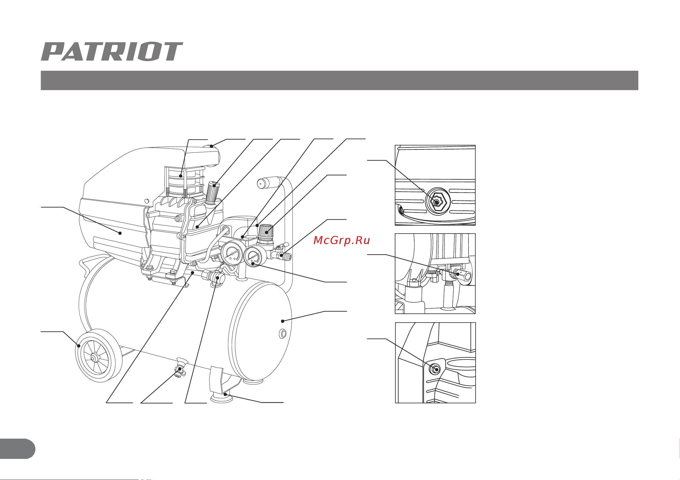Patriot Professional 24-320 [7/27] Устройство и принцип работы