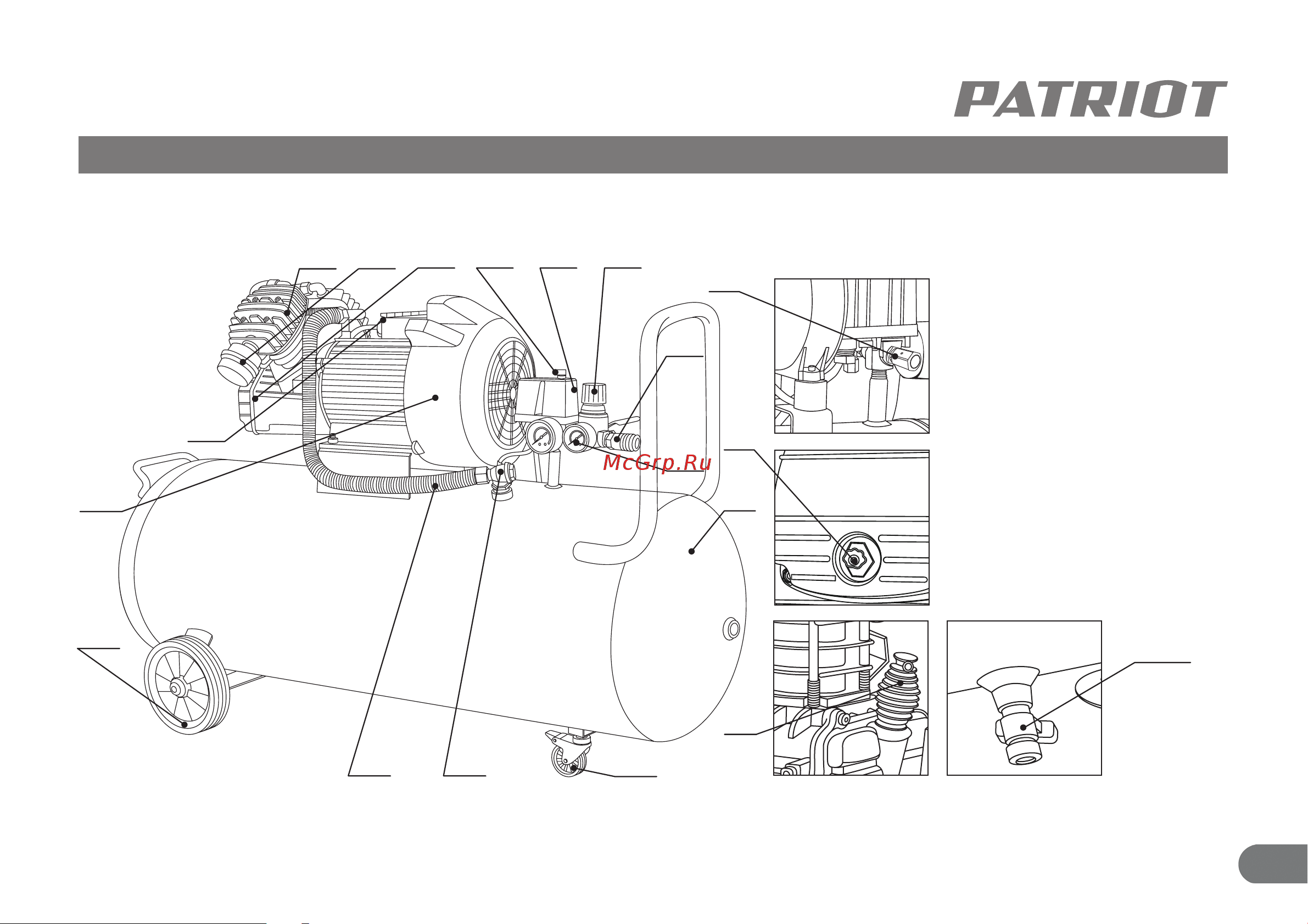 Patriot Professional 24-320 [8/27] Устройство и принцип работы