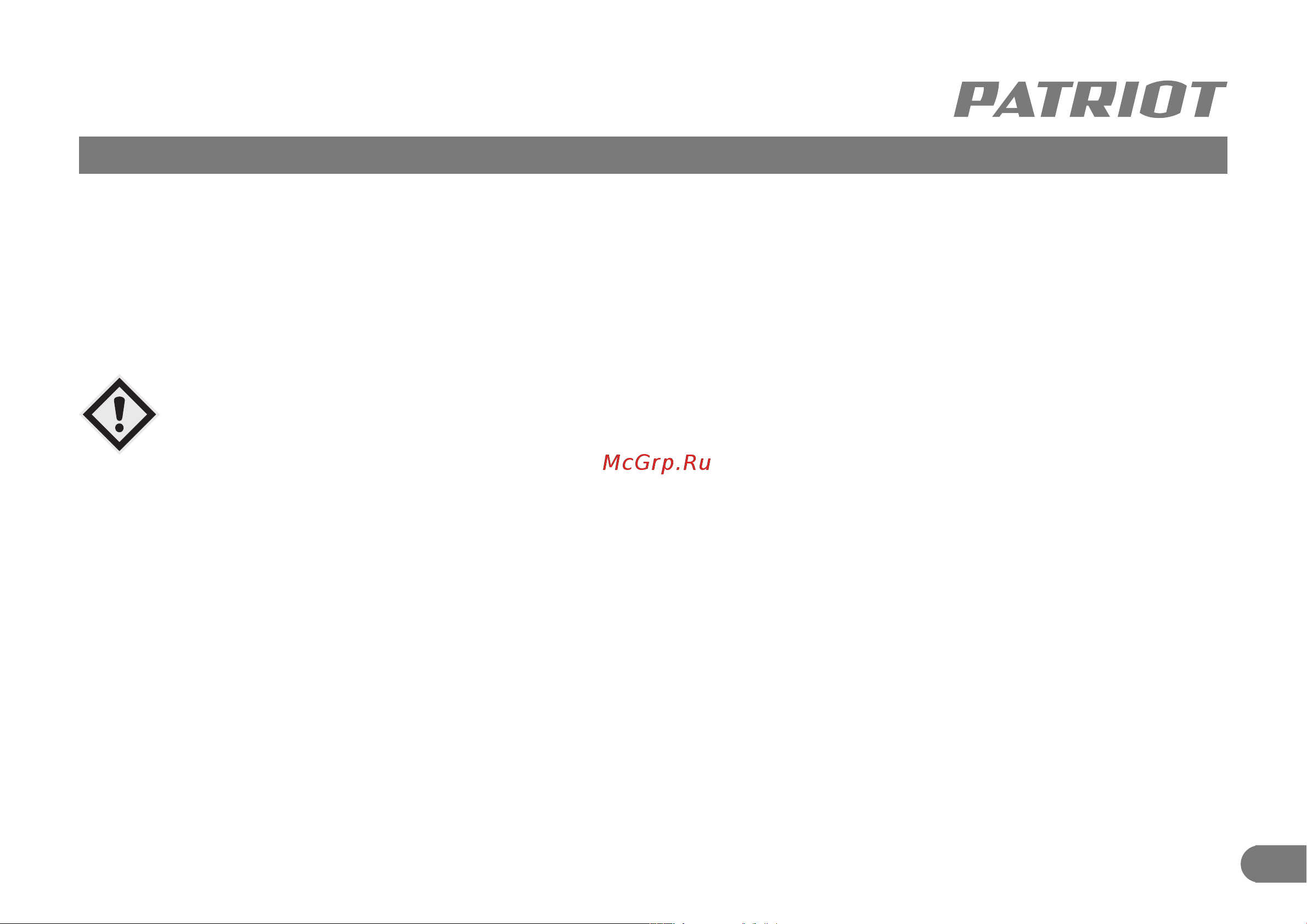 Patriot PT 40 [4/27] Общие сведения