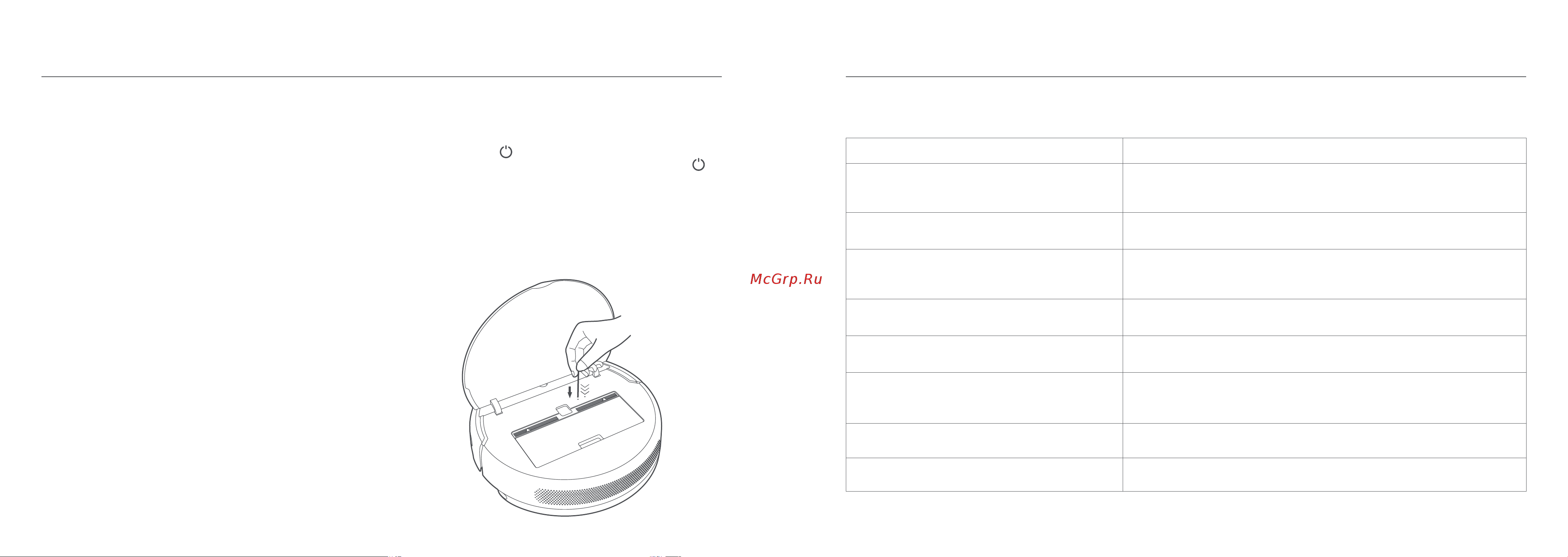 Xiaomi Mi Robot Vacuum-Mop White STYTJ01ZHM (SKV4093GL) [9/13] Возможные проблемы и их решение