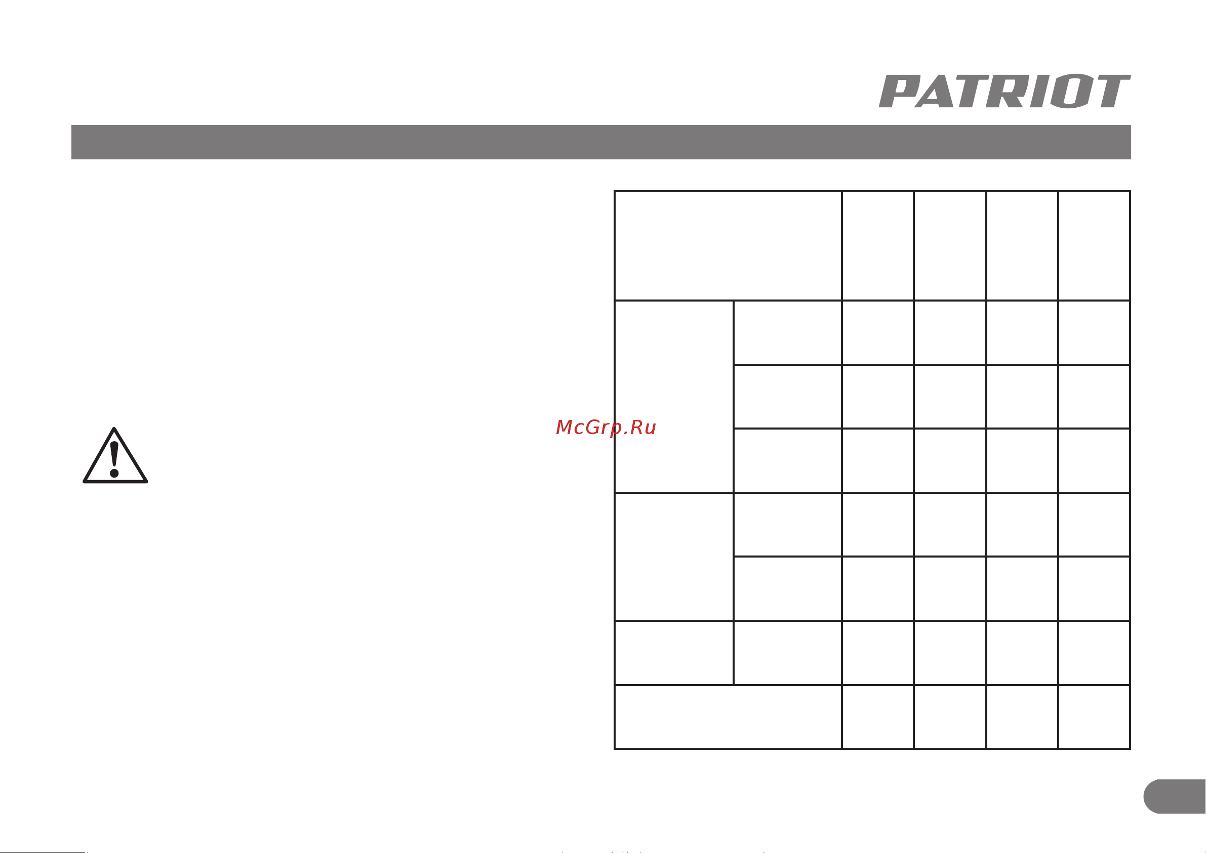 Patriot BG 225 3 в 1 755100126 [14/17] Замените фильтр для очистки фильтра промойте его в бензине и продуйте сжатым воздухом давлением не более 0 3 атм убедитесь в отсутствии механических повреждений установите фильтр на ме сто установите крышку и закрутите гайку система охлаждения