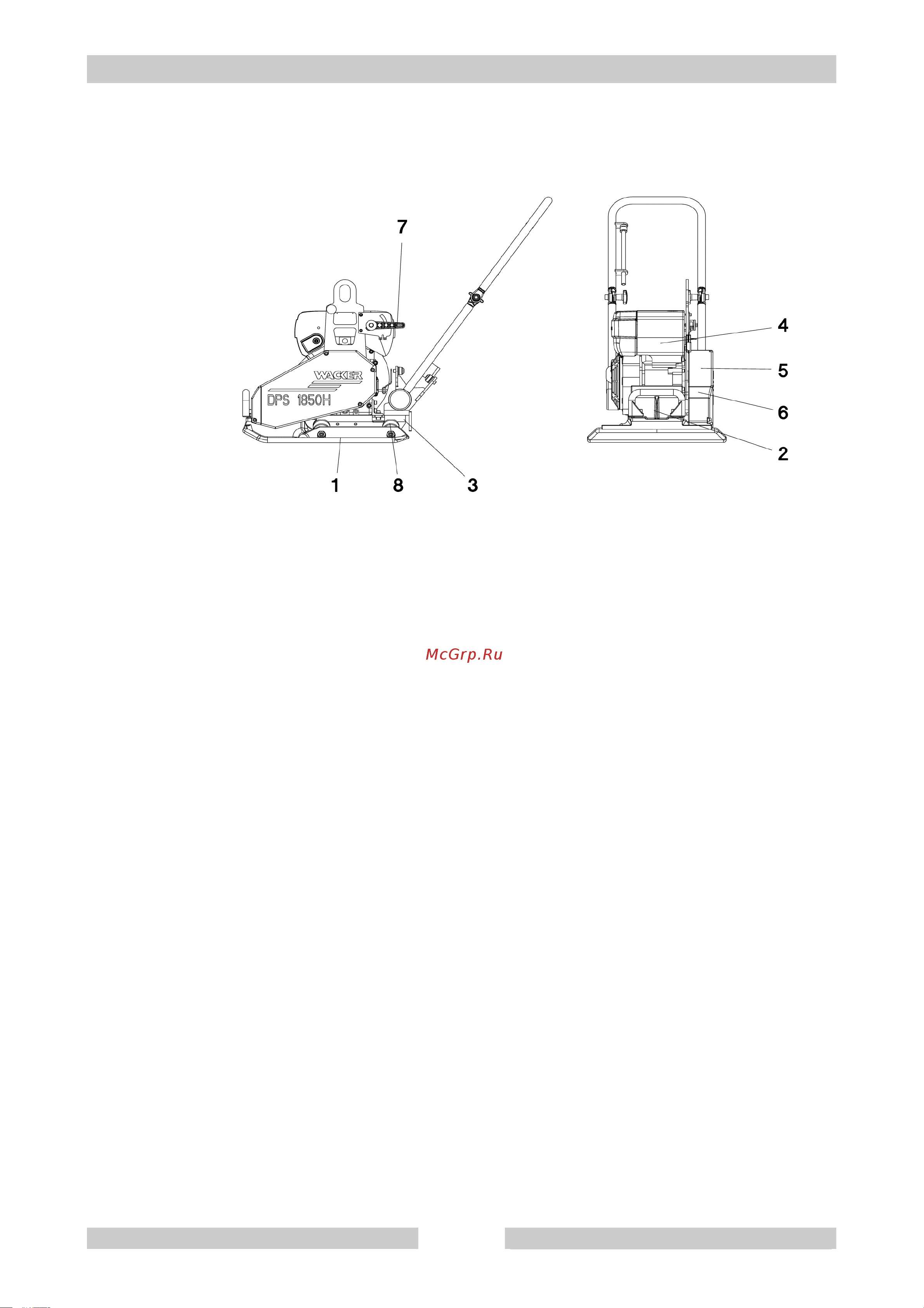 Wacker Neuson DPS 1850H Basic [12/23] Описание работы установки