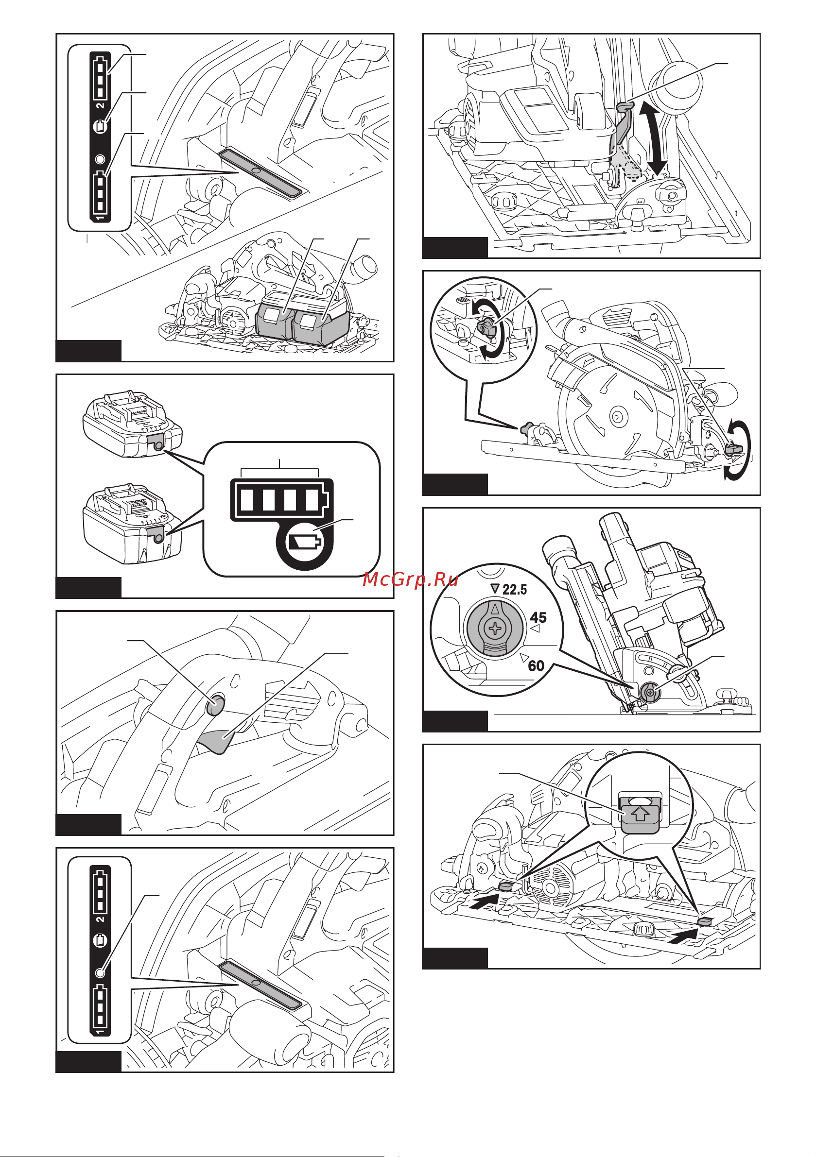 Makita DHS900ZU без акк. и з.у Инструкция по эксплуатации онлайн [3/64] 668778