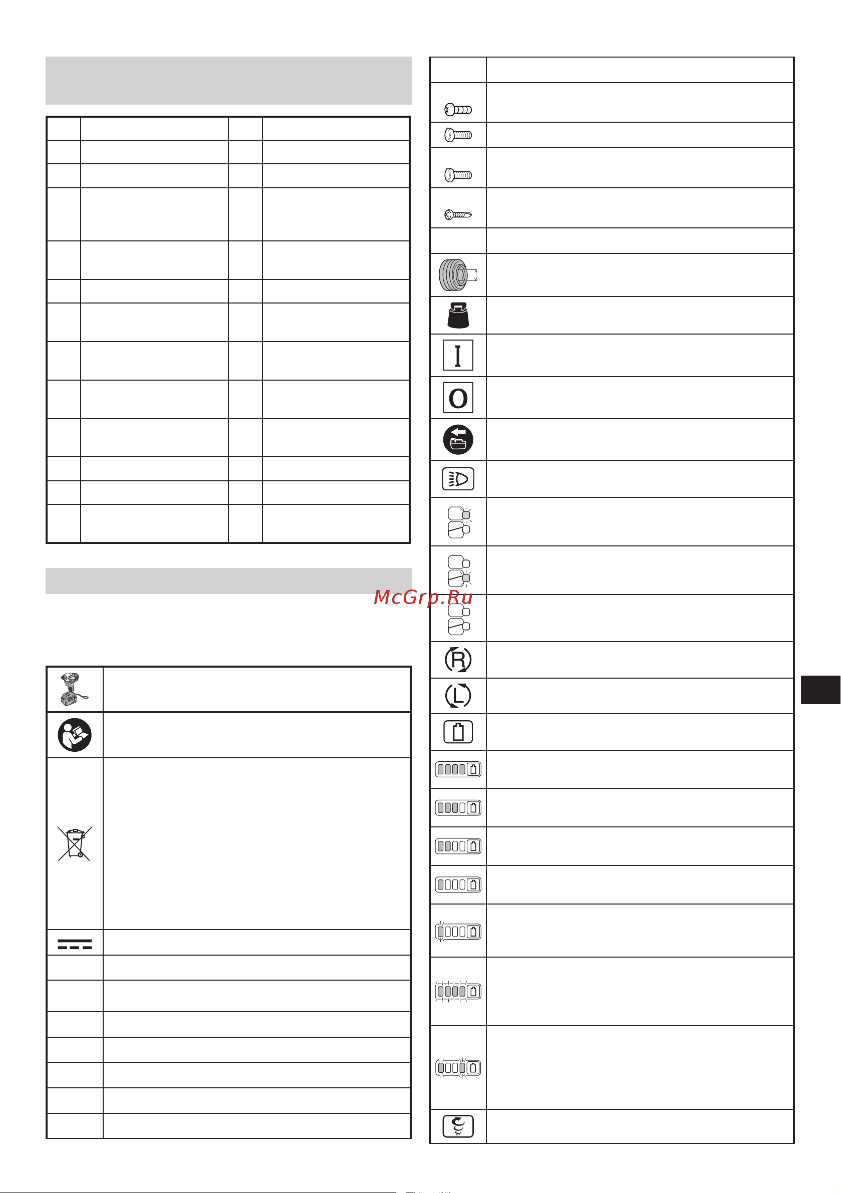 Hikoki WH36DBRGZ [171/232] Denumiri componente fig 1 fig 13