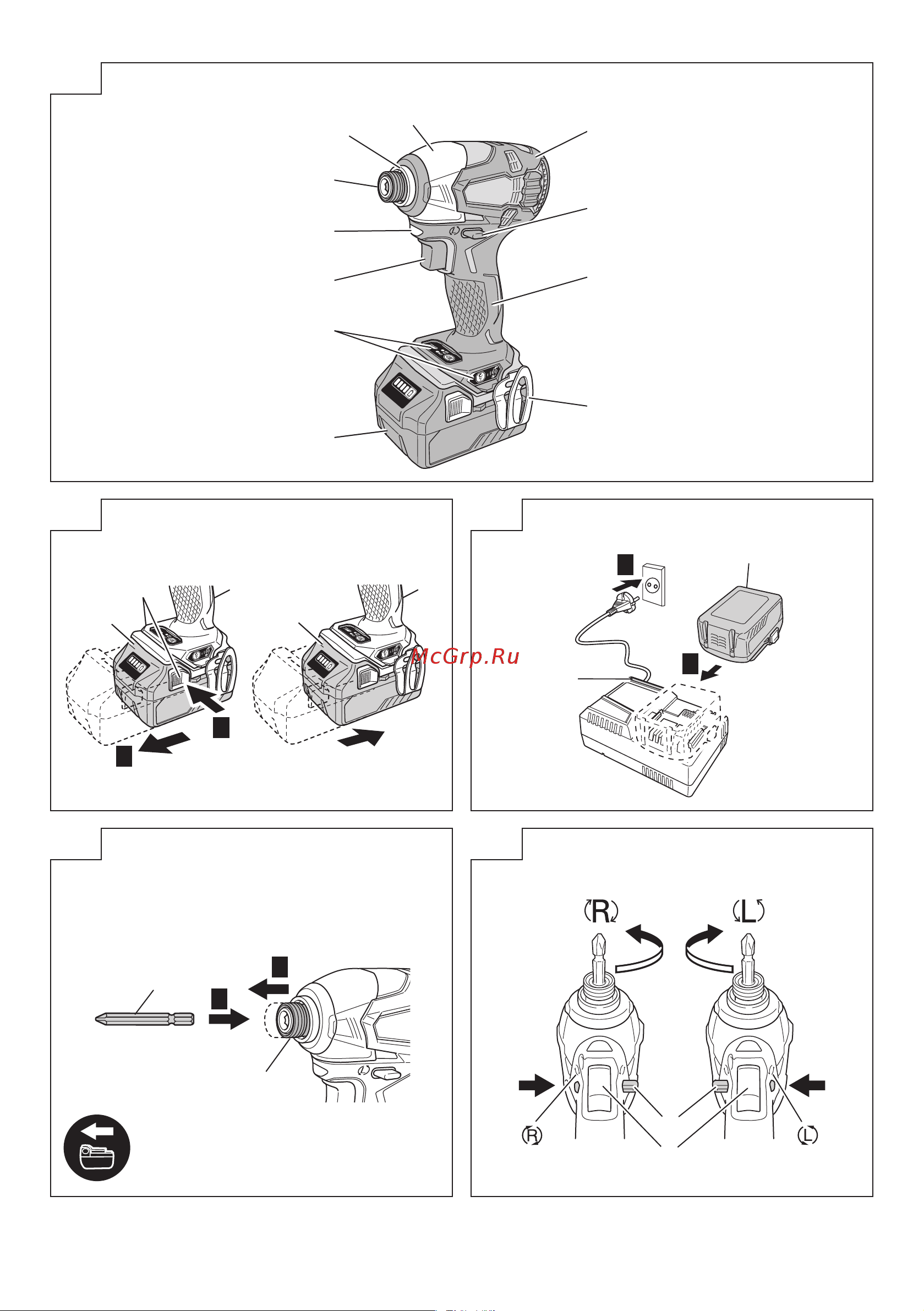 Hikoki WH36DB WH36DBRGZ Инструкция по эксплуатации онлайн [2/232] 865268
