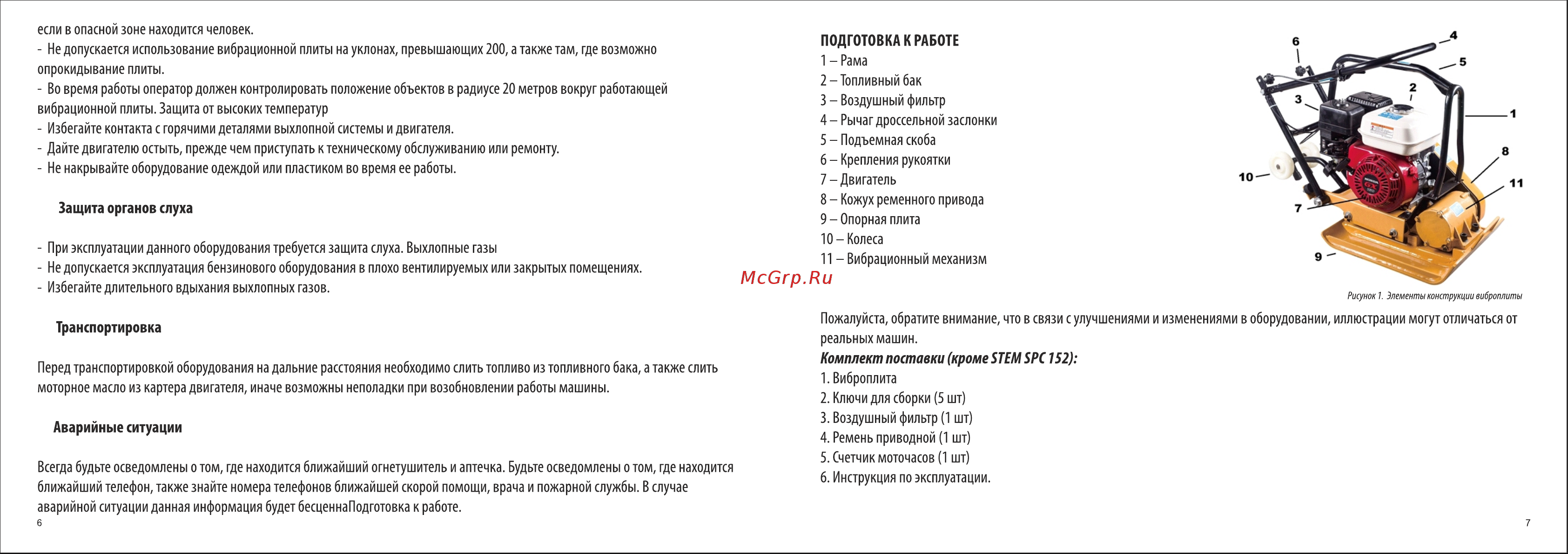 Stem techno SPC 192 [4/12] Аварийные ситуации