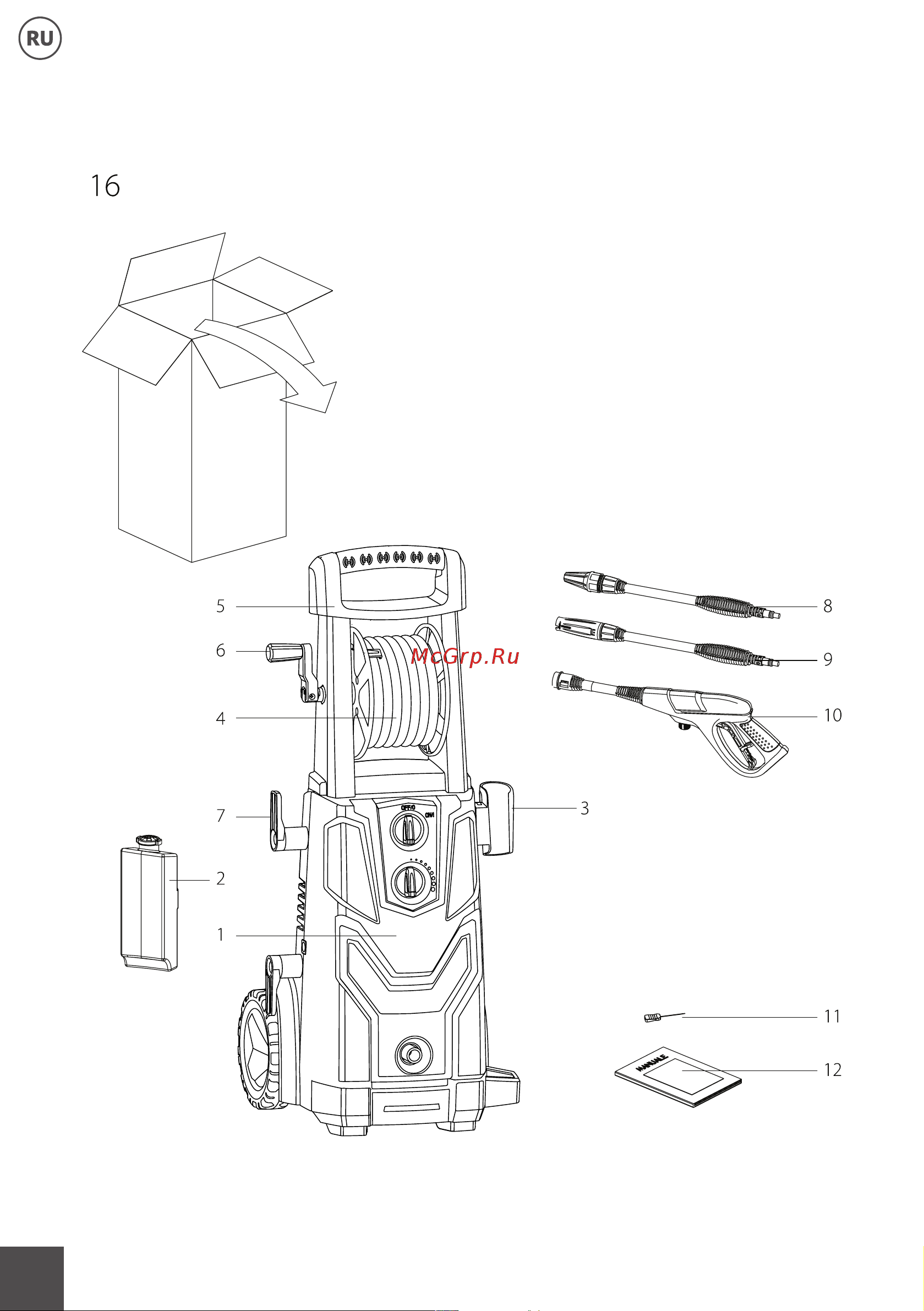 Hyundai HHW 190-600 Инструкция по эксплуатации онлайн [6/32] 669356