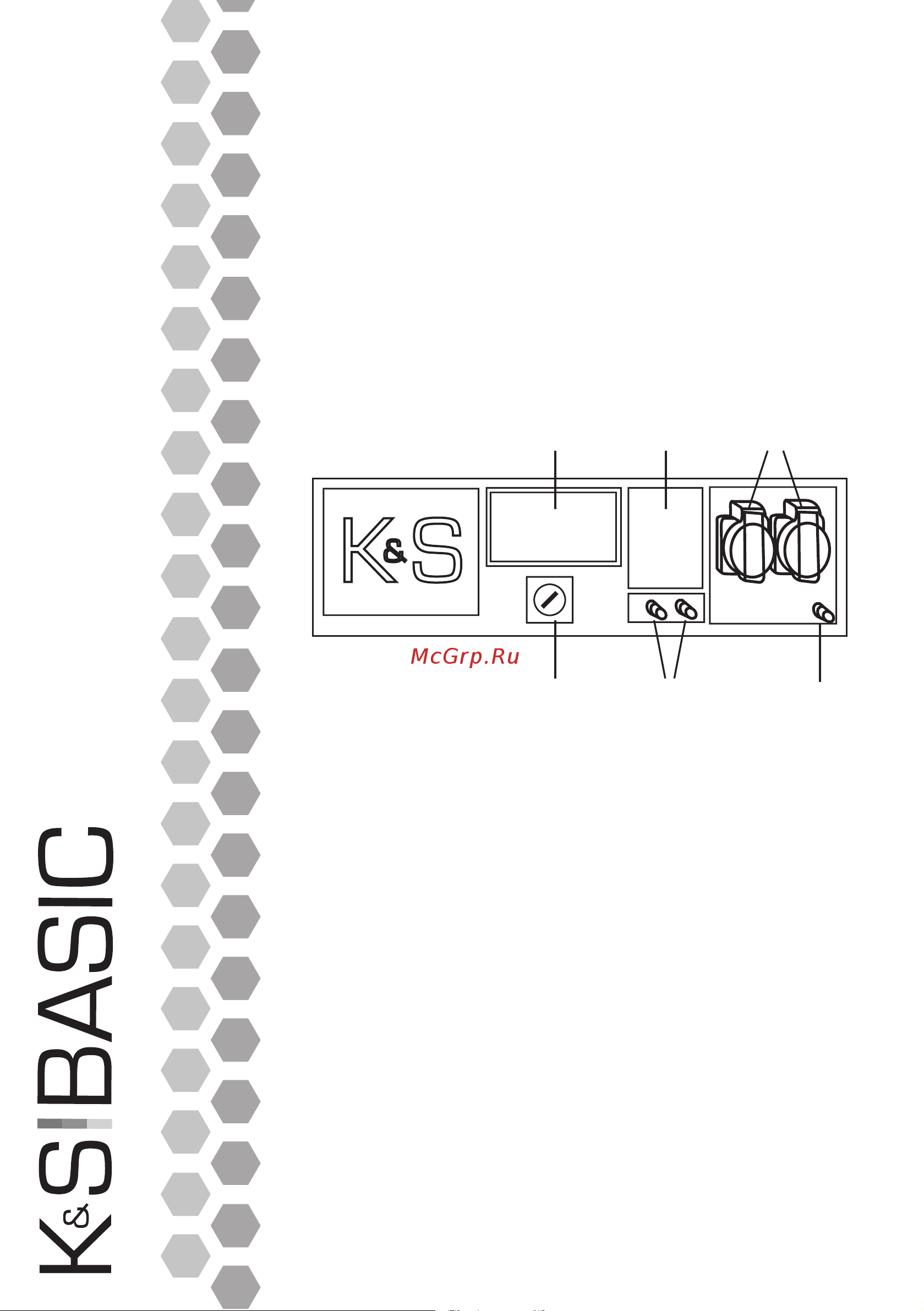 Konner&sohnen KSB 6500C [12/24] Панель управления