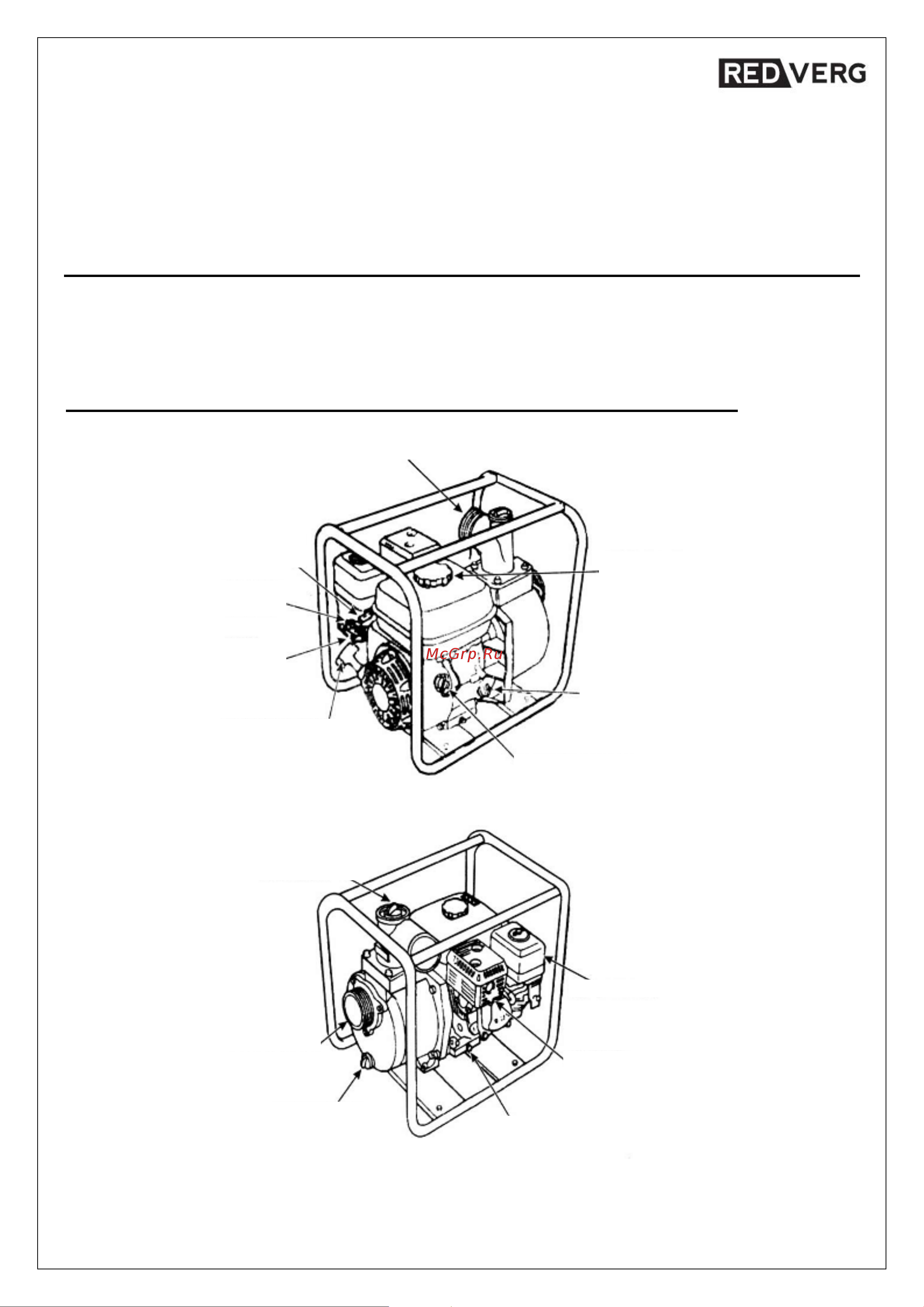 RedVerg RD-CWP50 6631528 [3/33] Расположение компонентов и органов управления