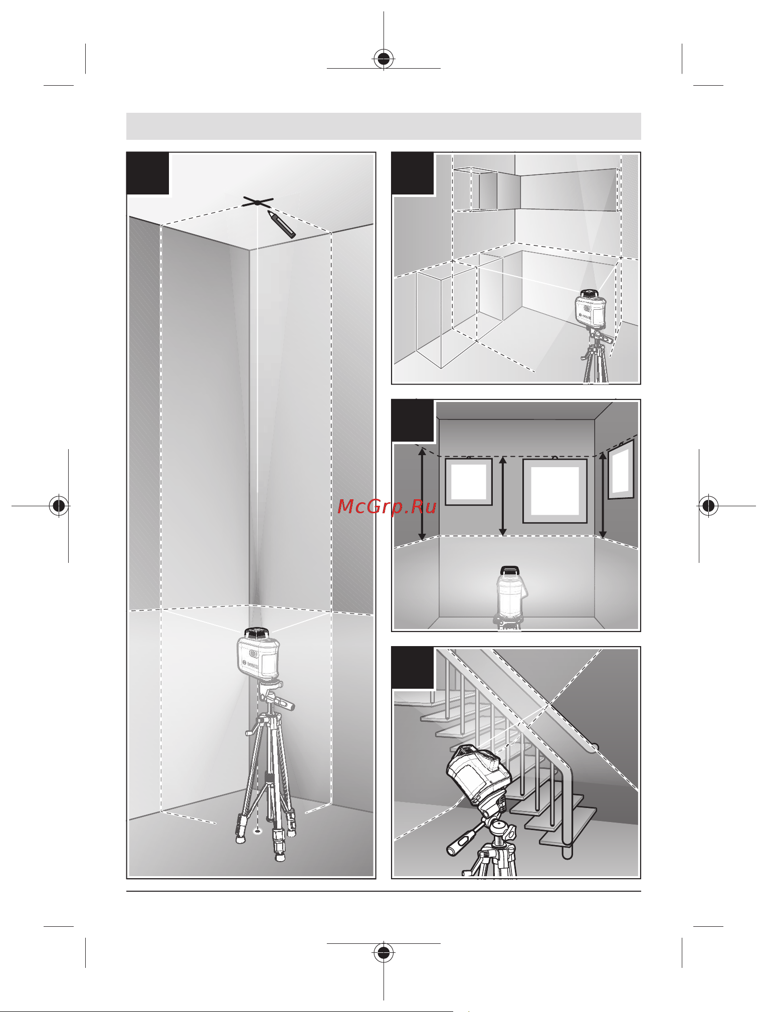 Bosch AdvancedLevel 360 basic (0.603.663.B03) Инструкция по эксплуатации онлайн [6/269] 669717