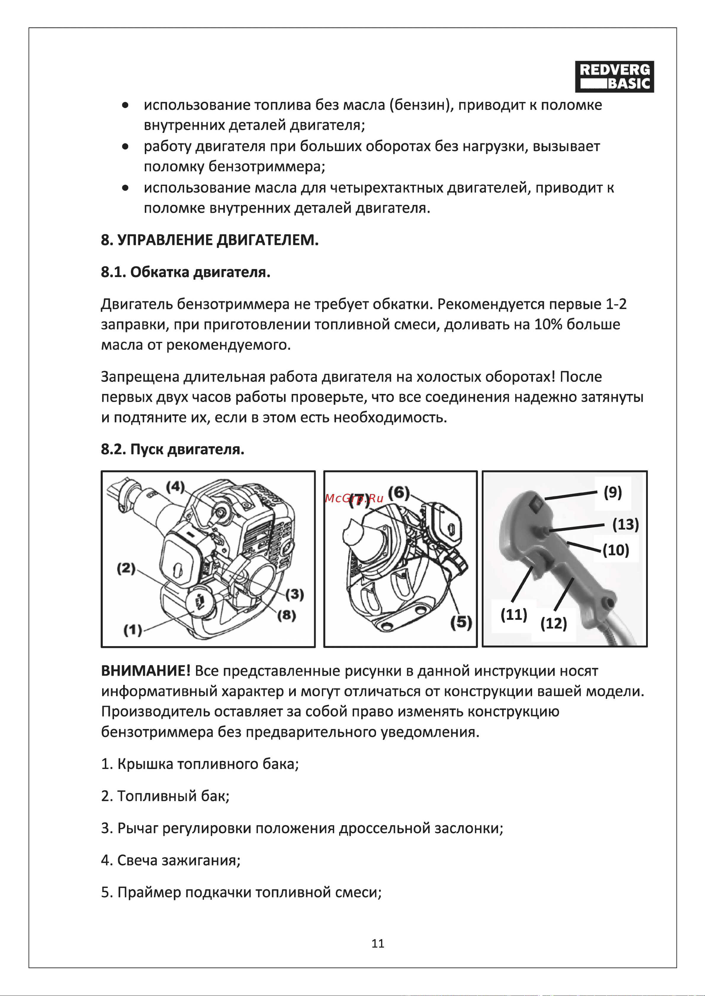 RedVerg Basic GB52C [11/23] Страница 12