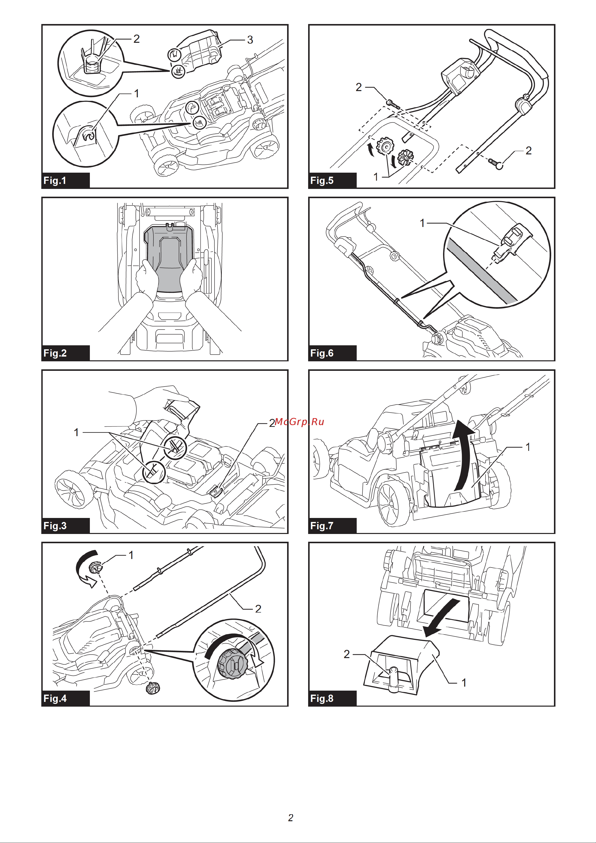Makita DLM382CM2 Инструкция по эксплуатации онлайн [2/16] 669794