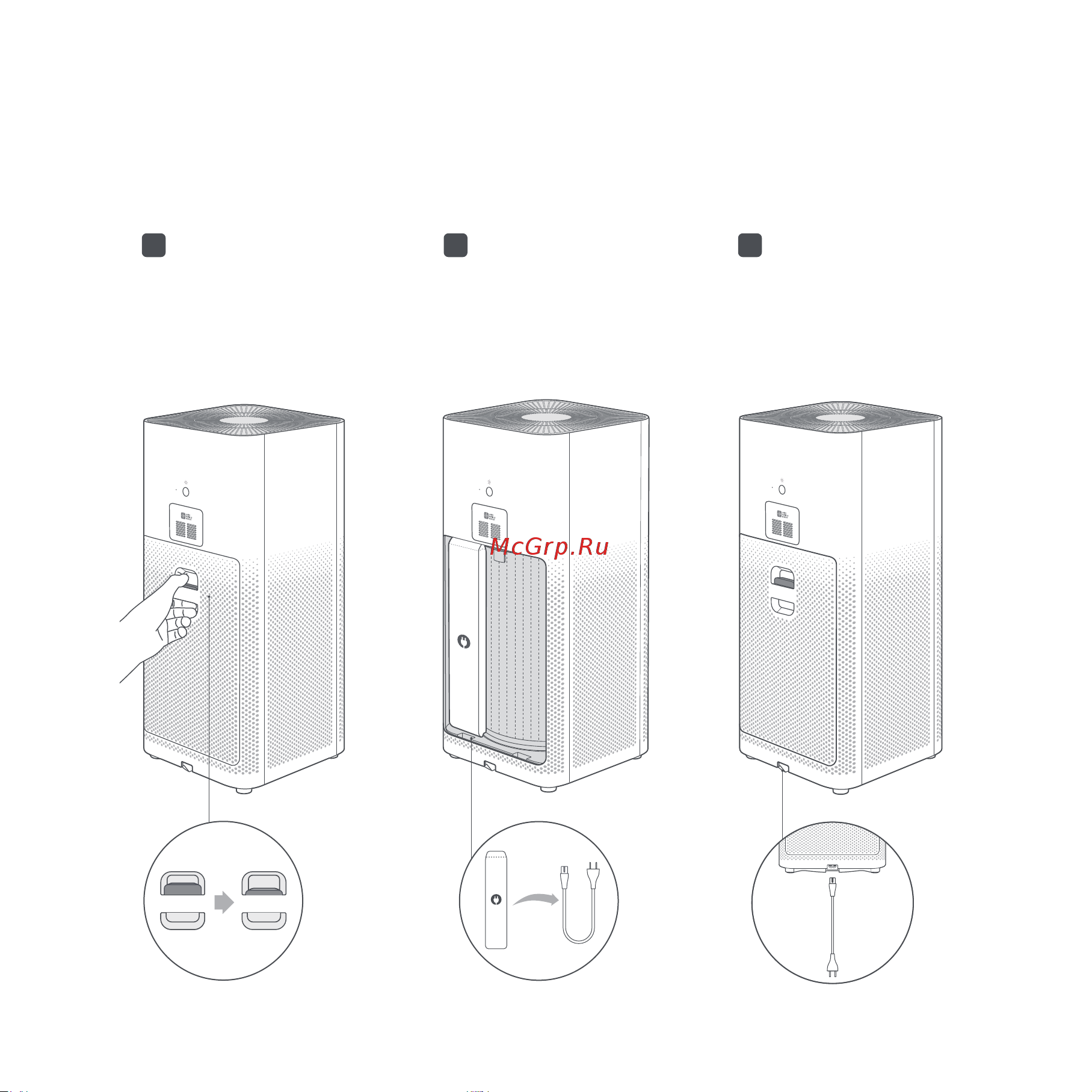 Xiaomi Mi Air Purifier 3H EU ACM6SC (FJY4031GL) [5/12] Установка