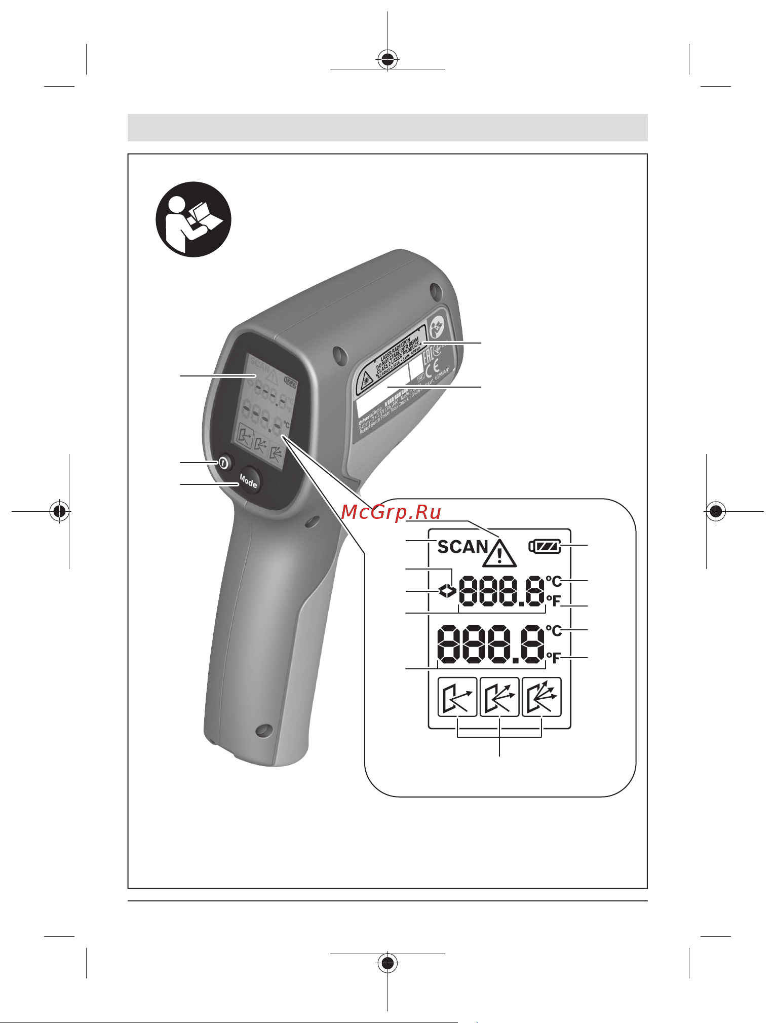 Bosch Universal Temp 0603683100 Инструкция по эксплуатации онлайн [4/371] 671210
