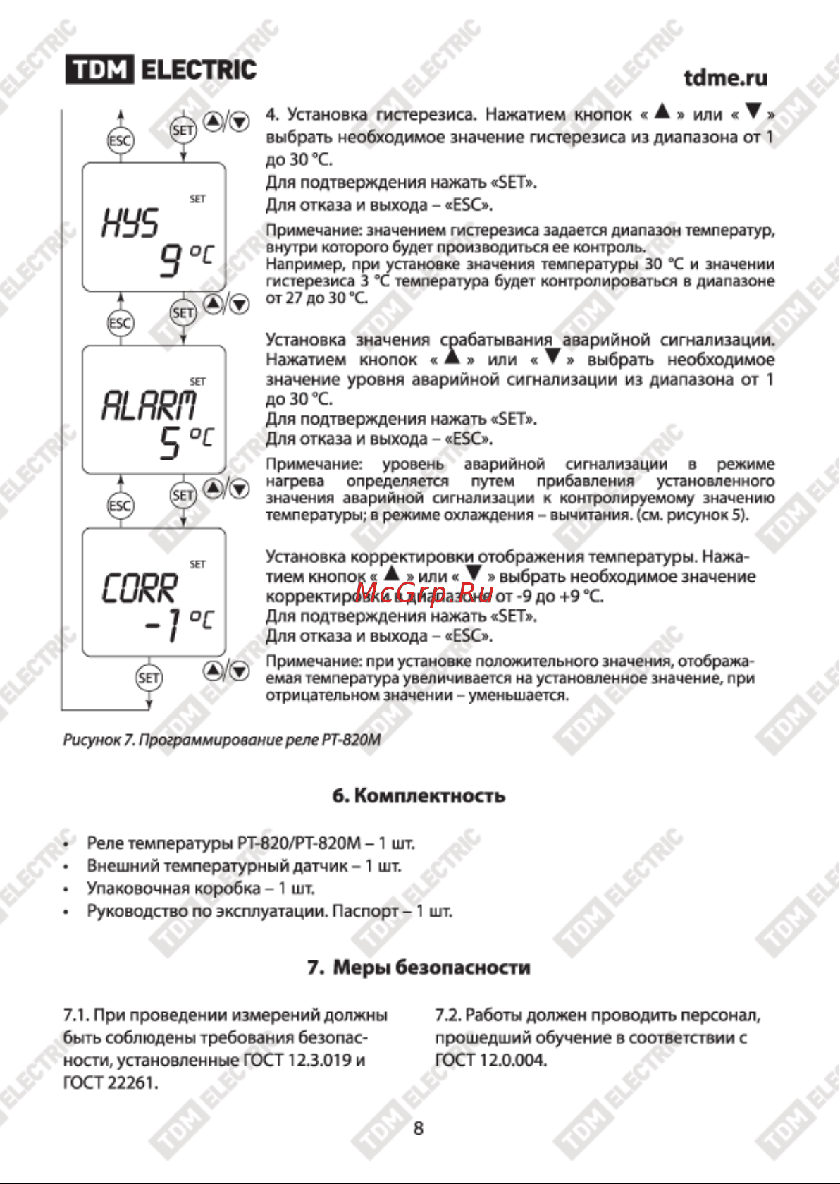 Тдм SQ1508-0002 белый [8/10] Electric tdme ru