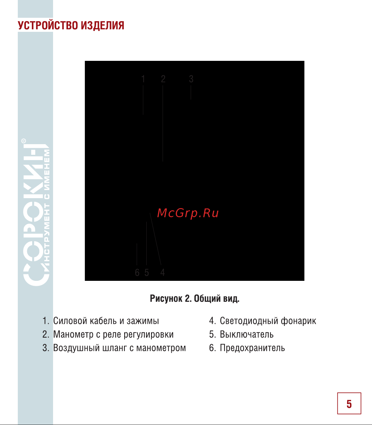 Сорокин 13.66 [6/18] Устройство изделия