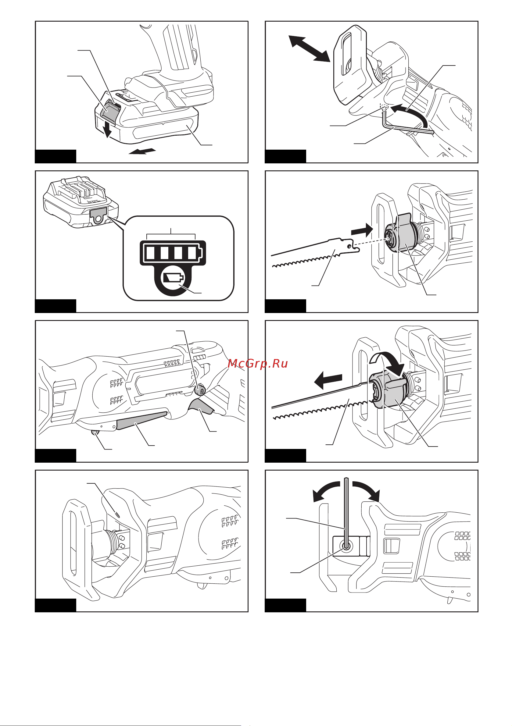 Makita JR105DZ без акк. и з.у Инструкция по эксплуатации онлайн [2/14] 672075