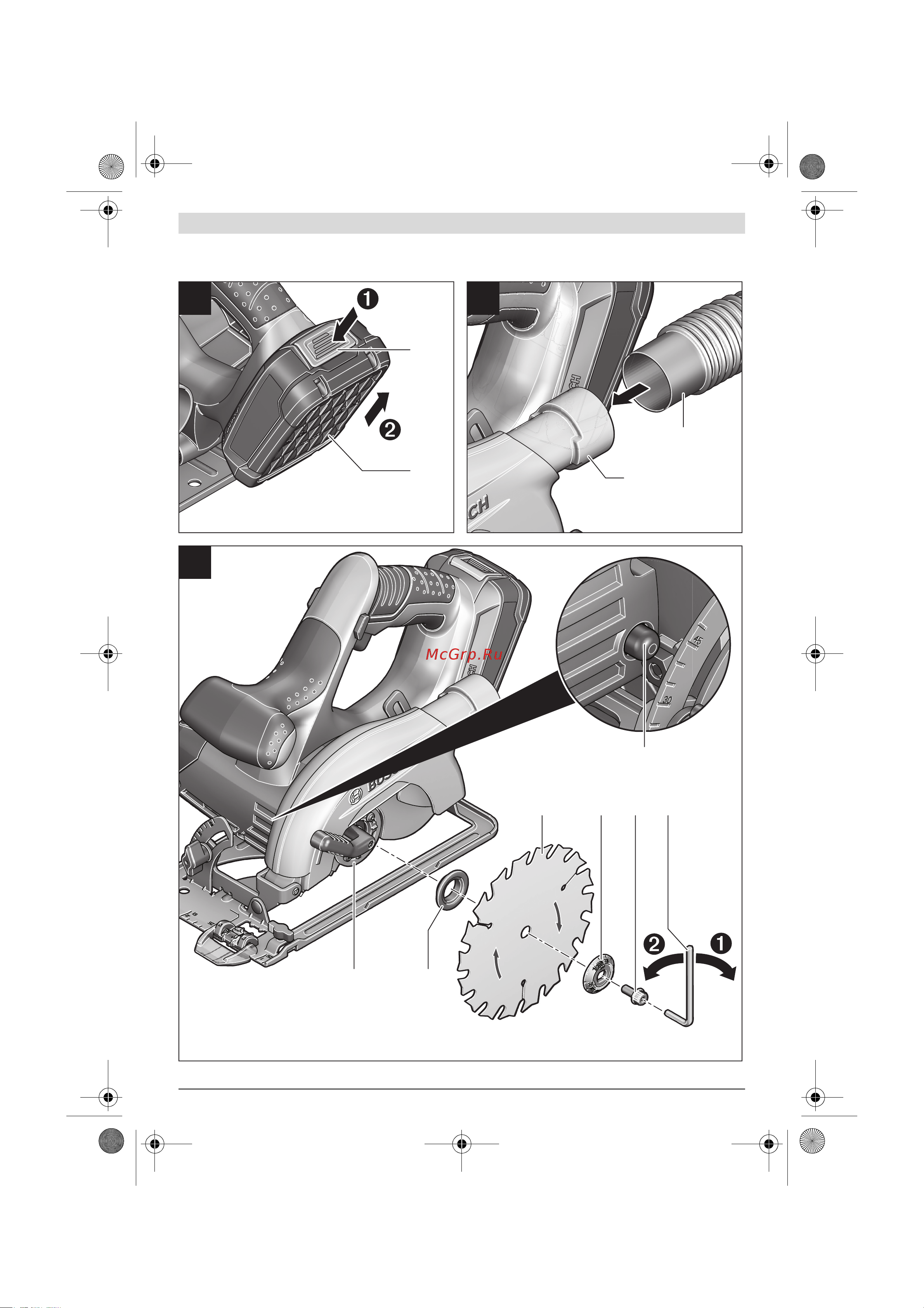 Bosch PKS 18 LI (06033B1302) Инструкция по эксплуатации онлайн [4/126] 672120