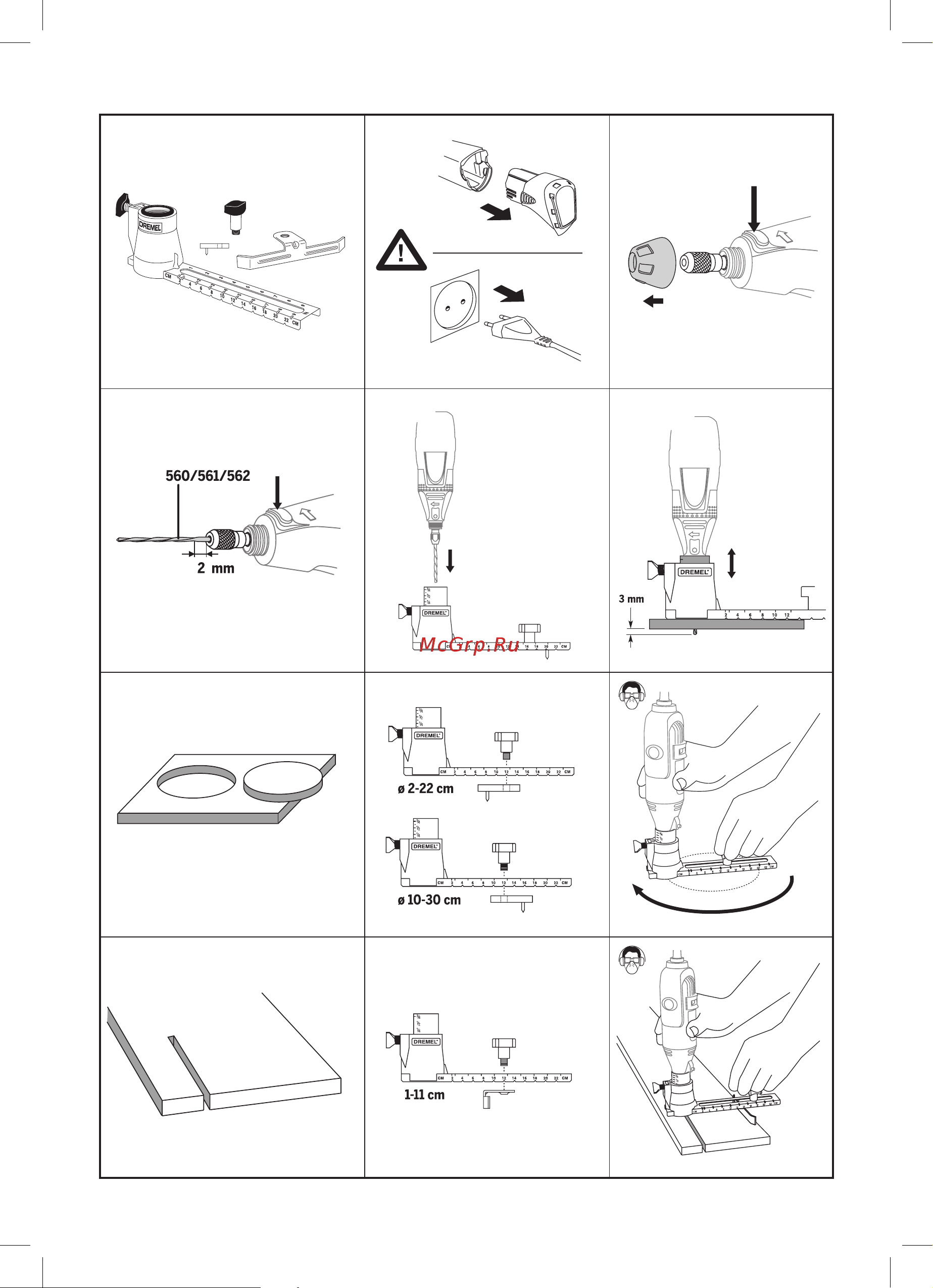 Dremel 4300-3/45 F0134300JD Инструкция по эксплуатации онлайн [15/204] 672214