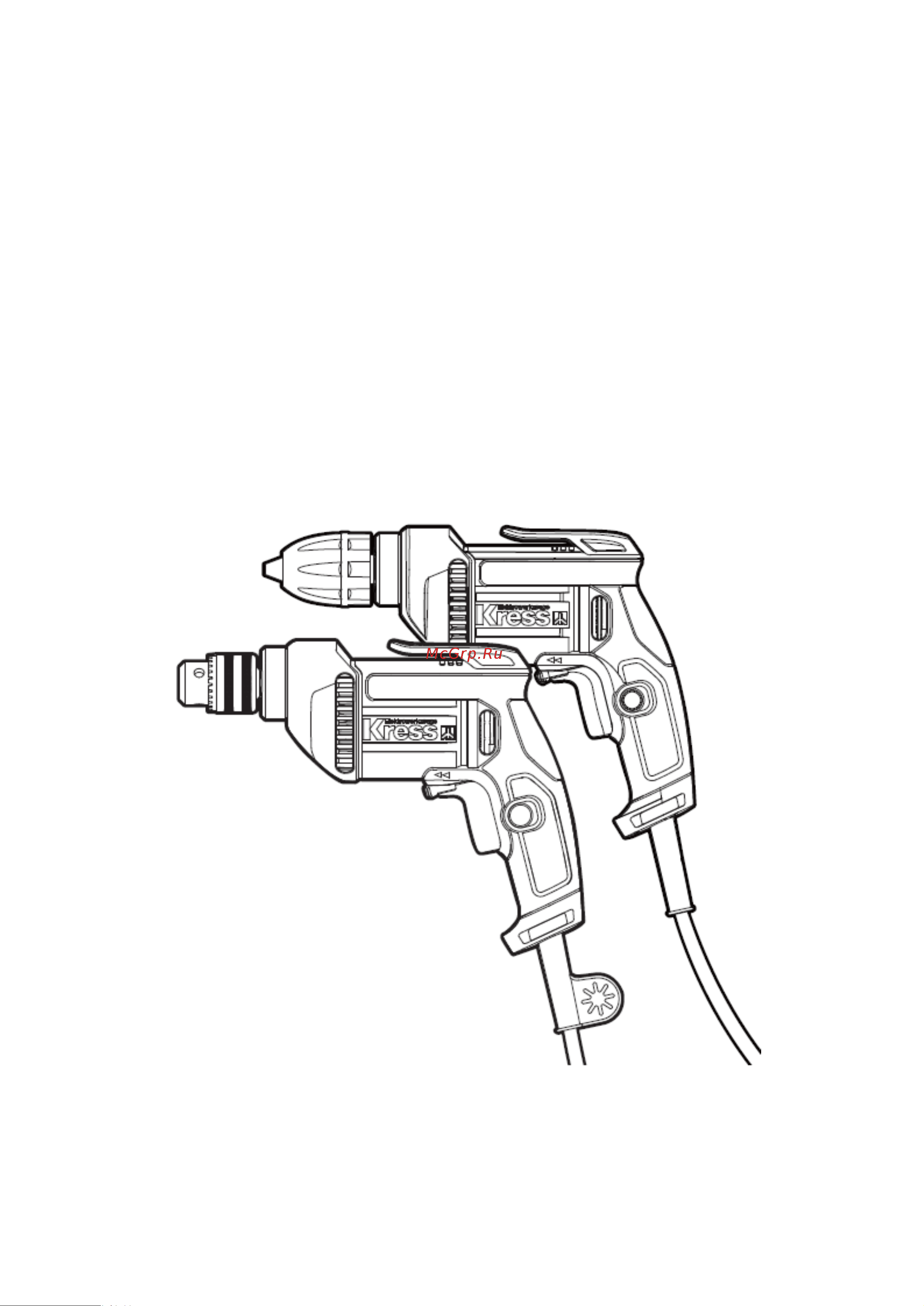 Kress KU110 Инструкция по эксплуатации онлайн