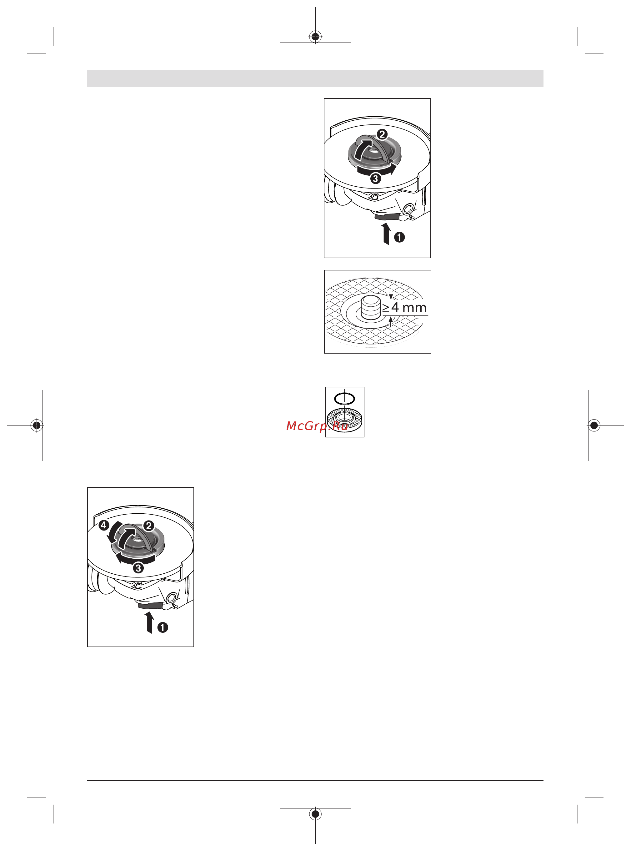 Bosch GWS 18V-15 SC (06019H6100) без акк. и з.у [247/455] Шлифовальный круг oтрезной круг
