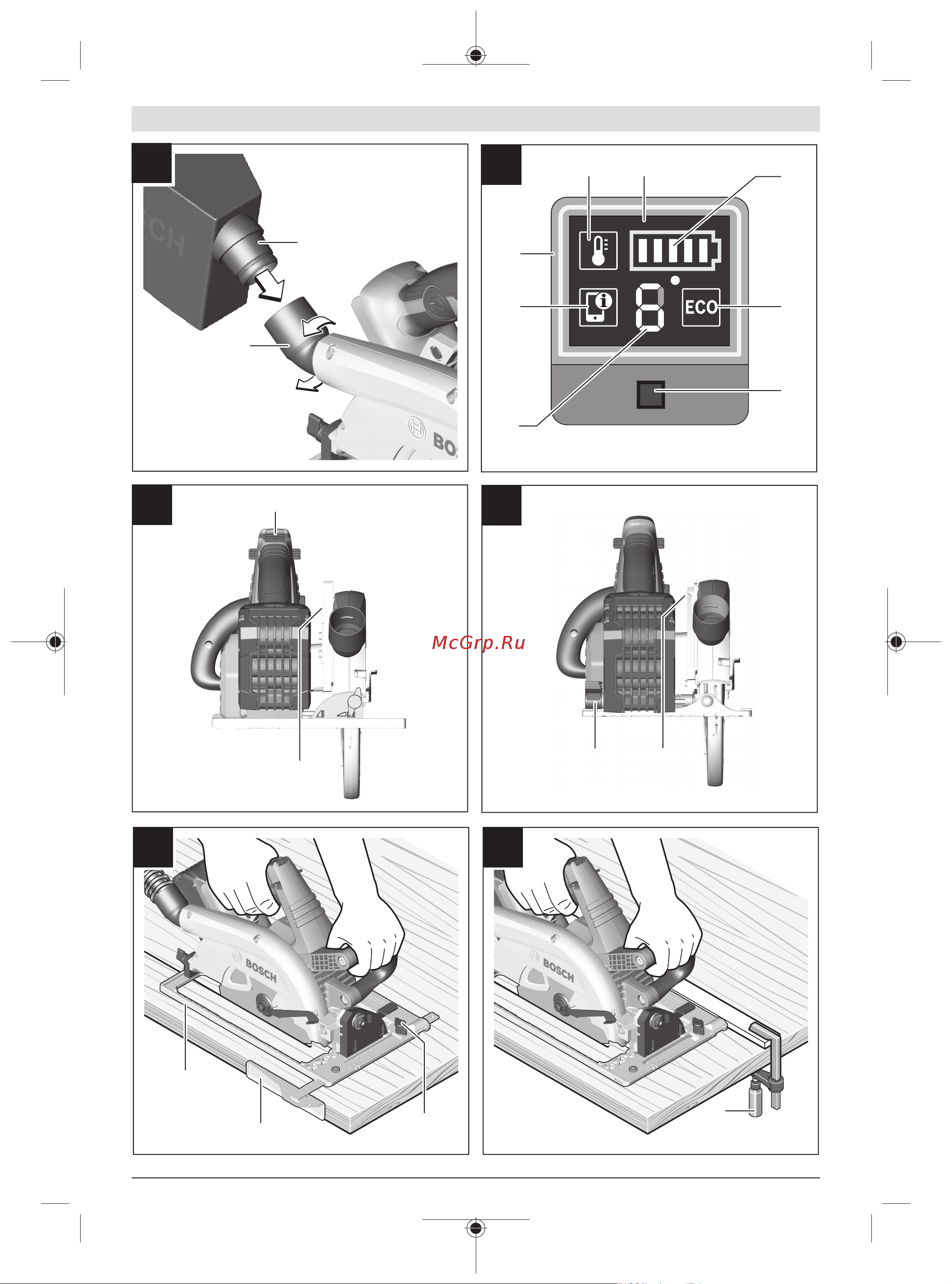 Bosch GKS 18V-68 GC (06016B5100) без акк. и з.у [5/377] Gks 18v 68 gc