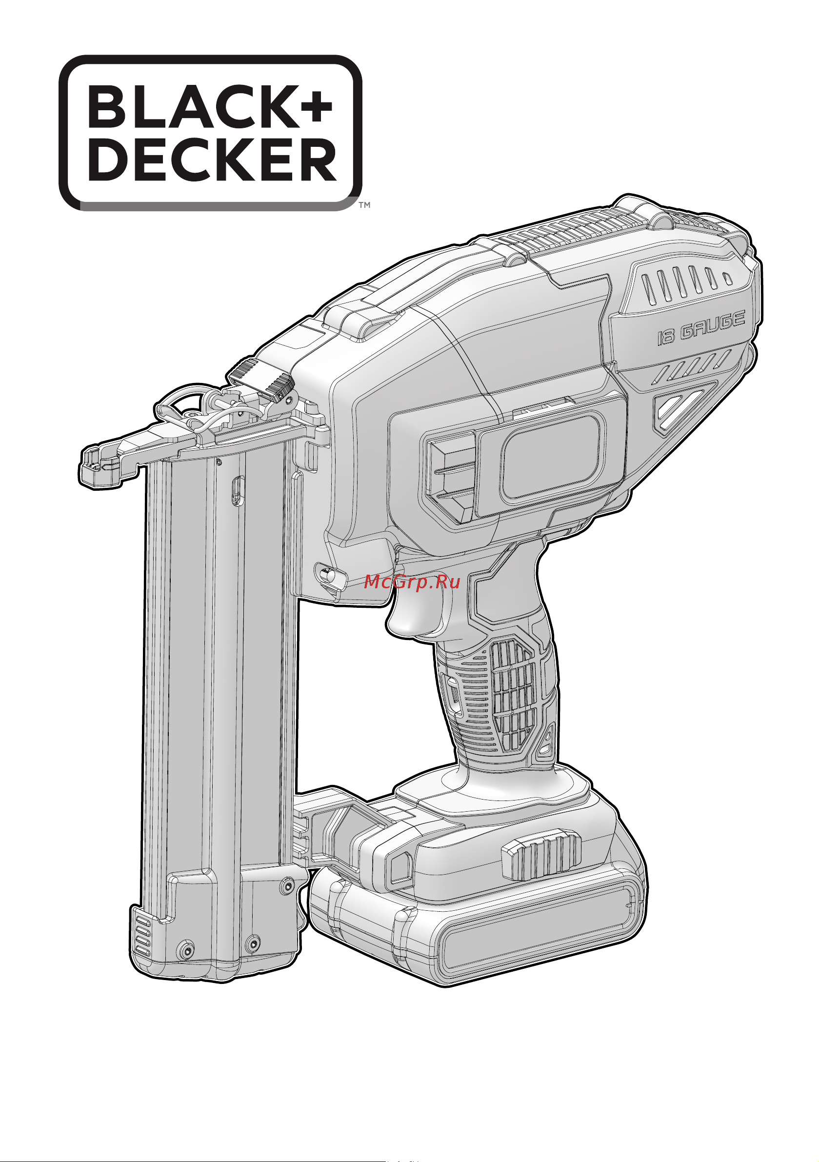 BLACK & DECKER BCNG01N-XJ без акк. и з.у Инструкция по эксплуатации онлайн