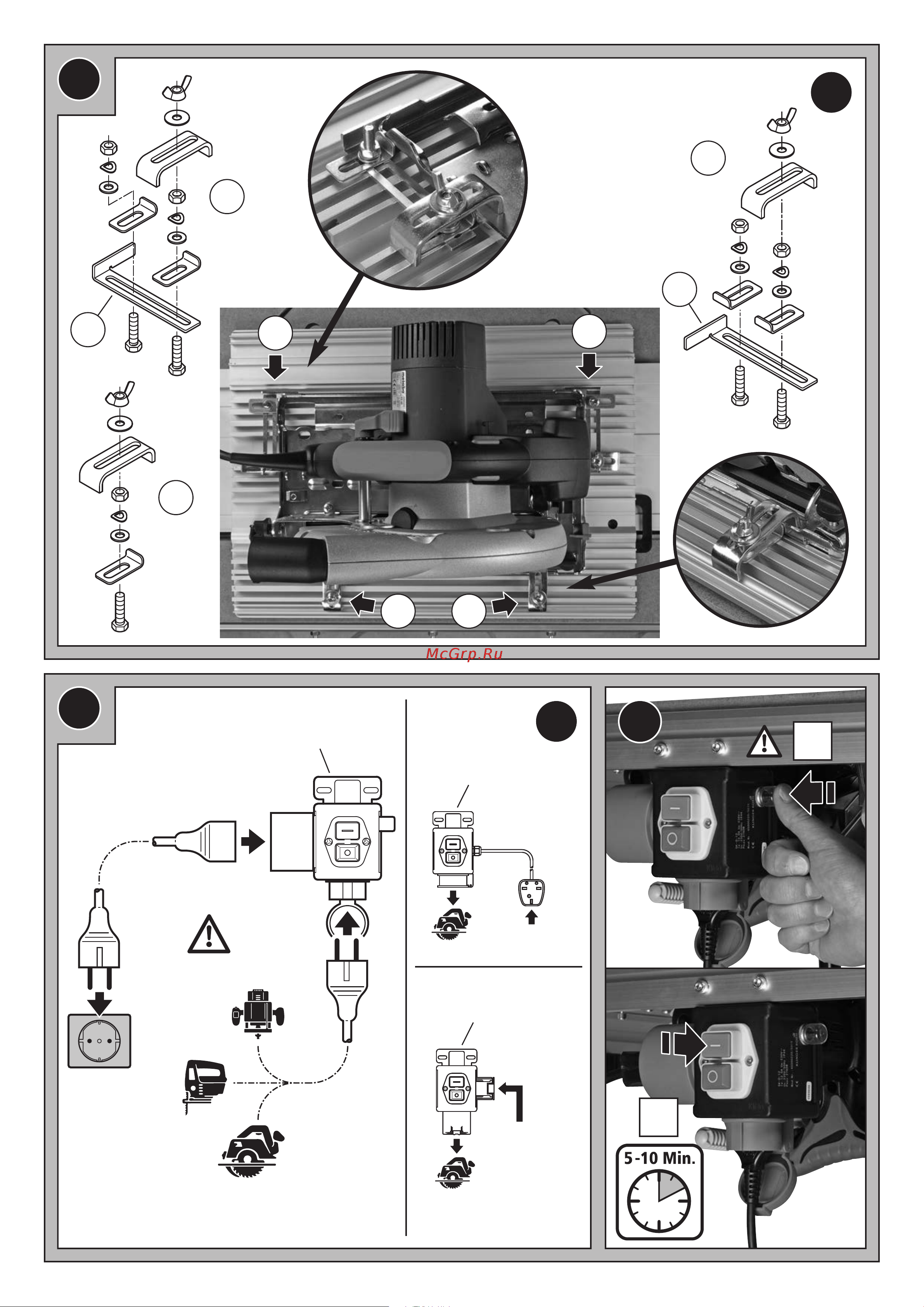 Wolfcraft Master Cut 2500 (6902000) Инструкция по эксплуатации онлайн [11/264] 672610