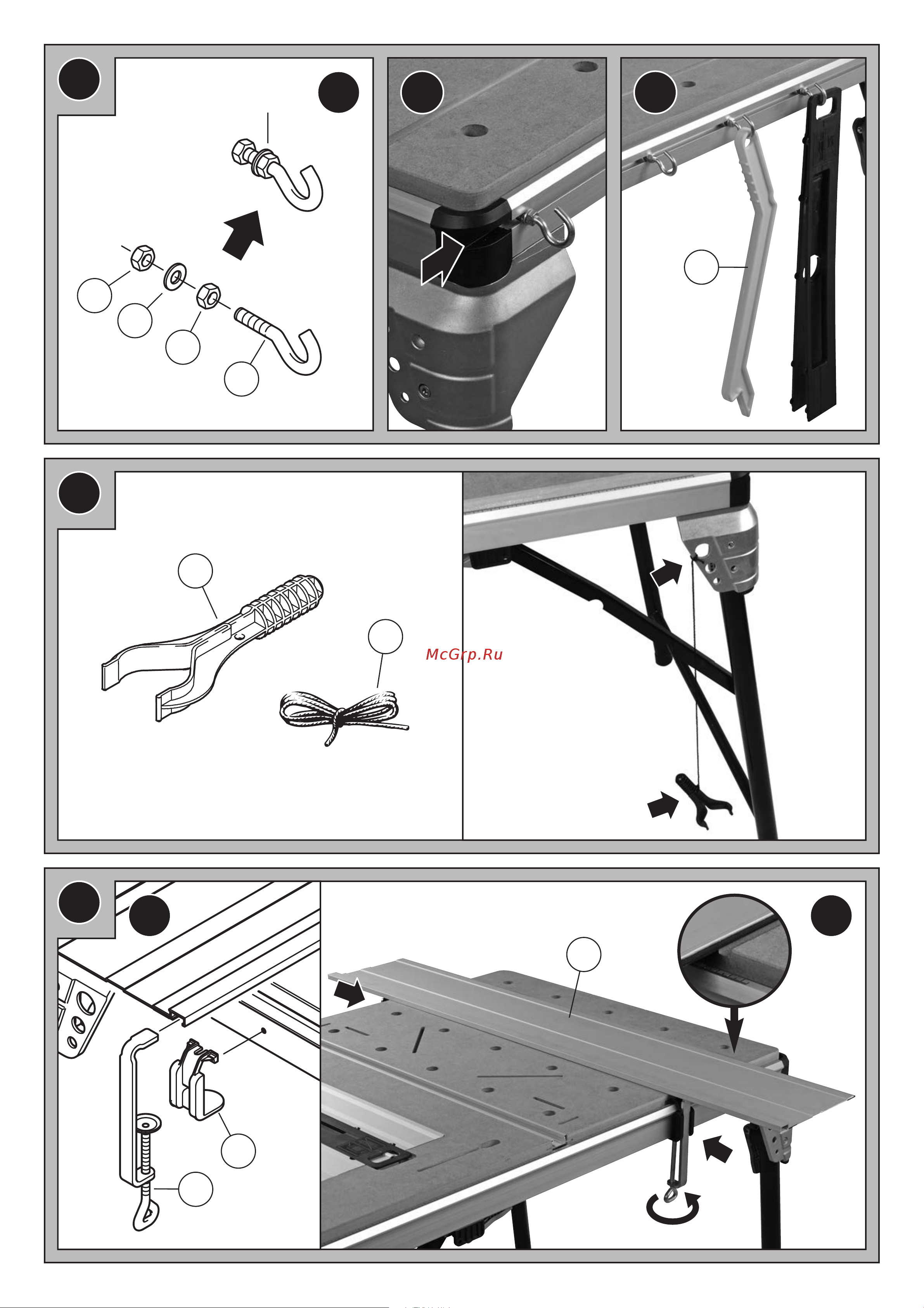 Wolfcraft Master Cut 2500 (6902000) Инструкция по эксплуатации онлайн [7/264] 672610