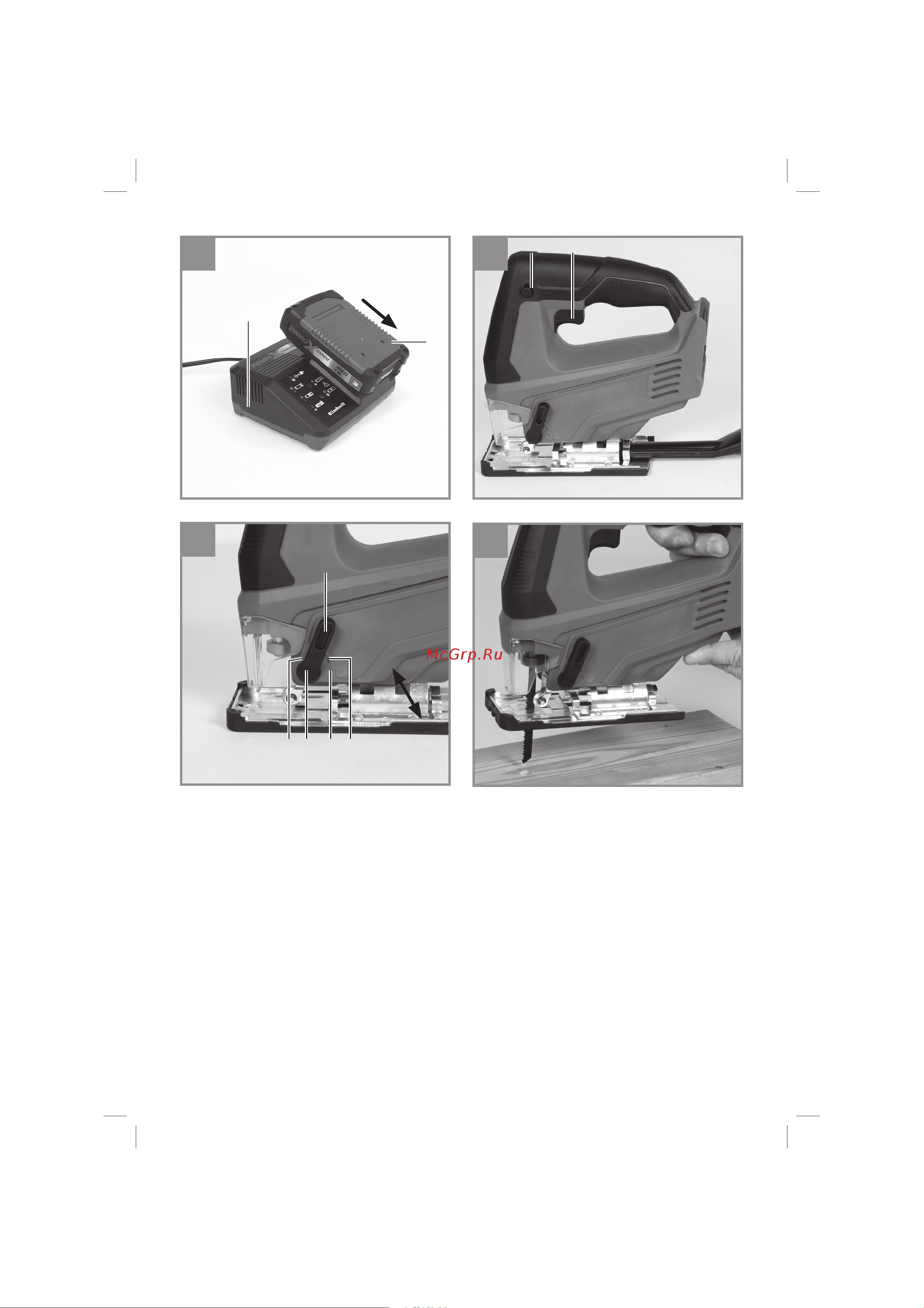 Einhell PXC TC-JS 18 Li-Solo без акк. и з.у Инструкция по эксплуатации онлайн [4/15] 672614