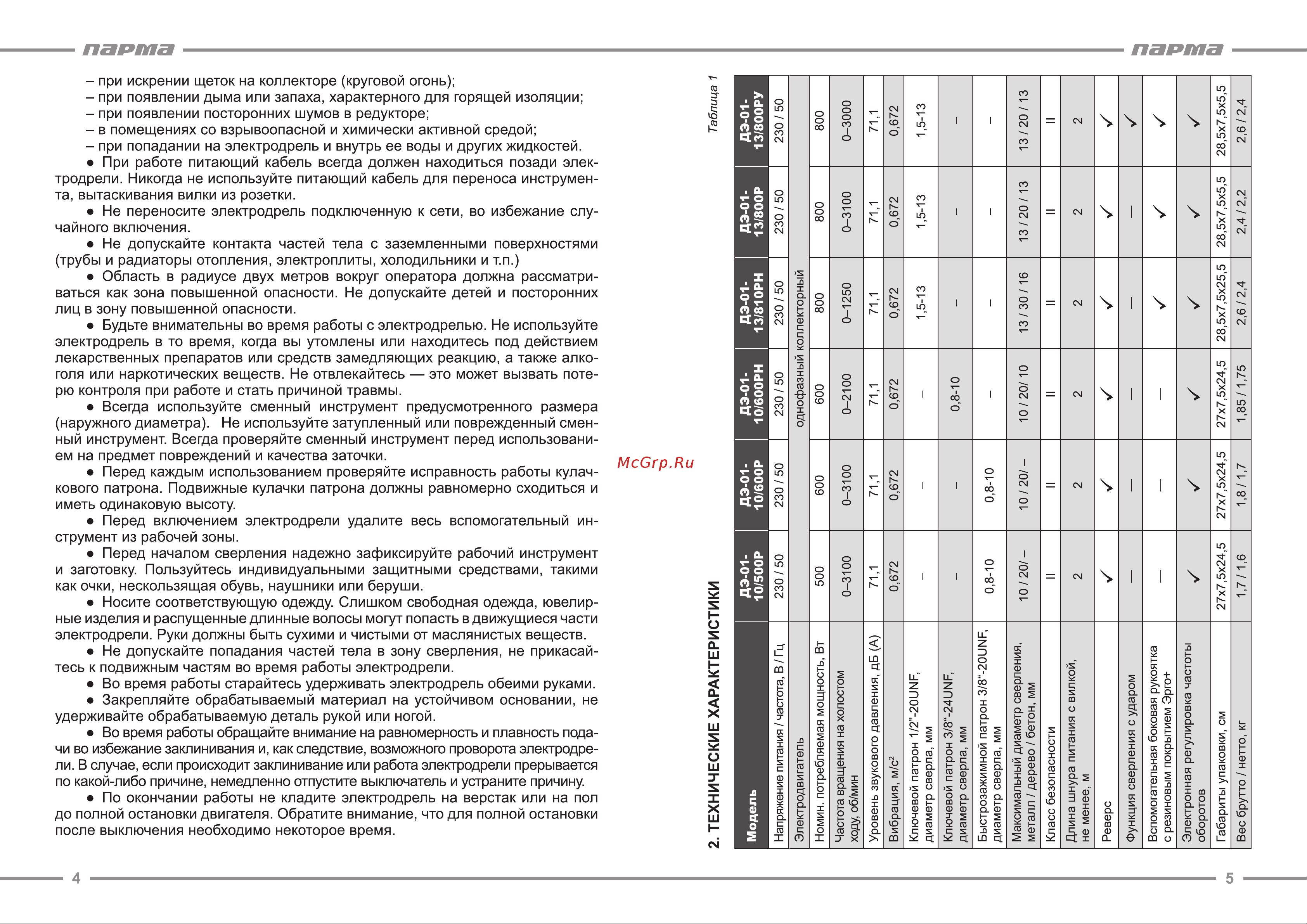 Парма ДЭ-01-10/600РН 02.025.00006 [3/7] Парта