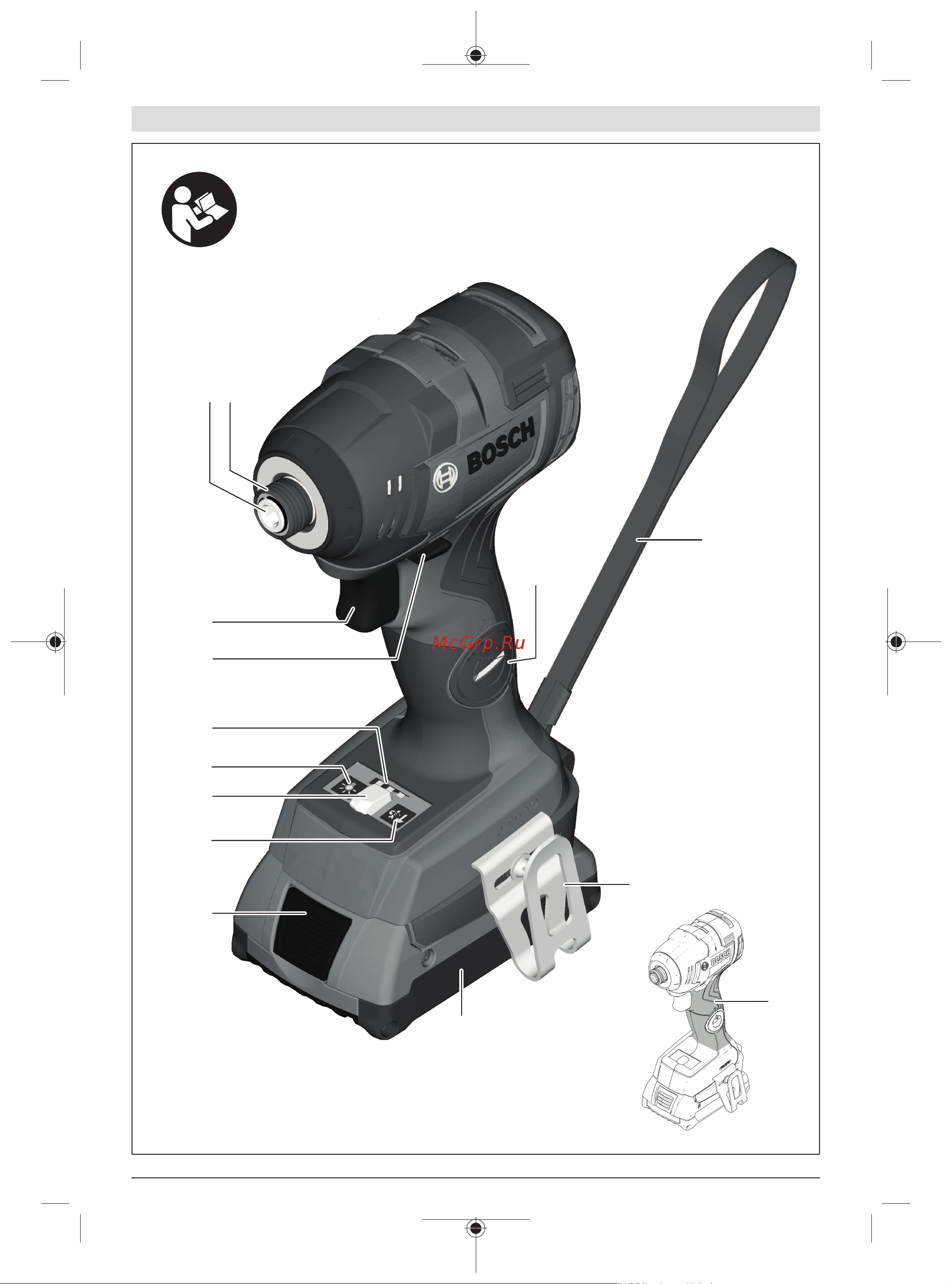 Bosch GDX 18V-200 C (0615990M46) [3/243] Gdr 18v 200 c