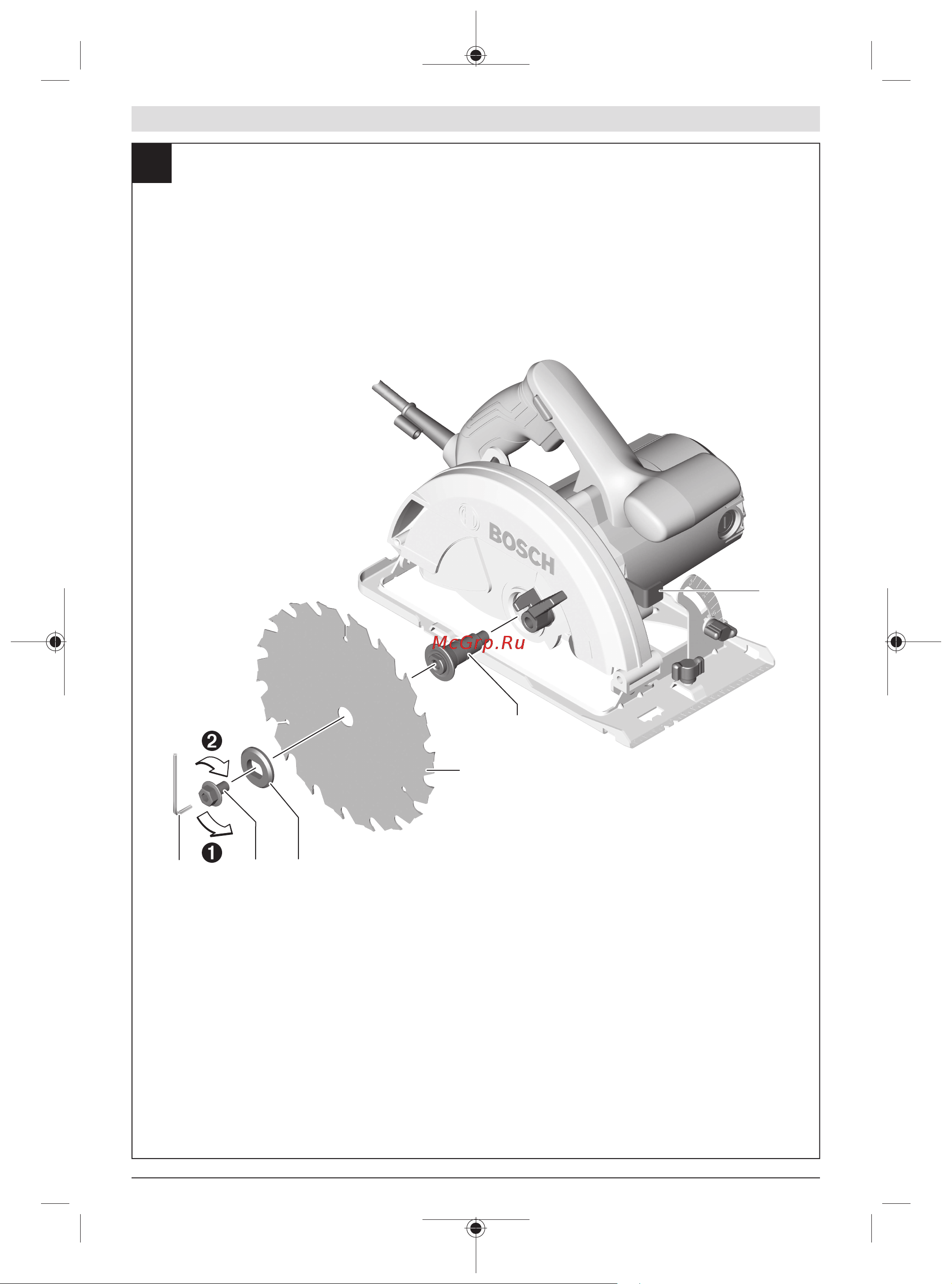 Bosch GKS 140 (06016B3020) Инструкция по эксплуатации онлайн [4/117] 672726