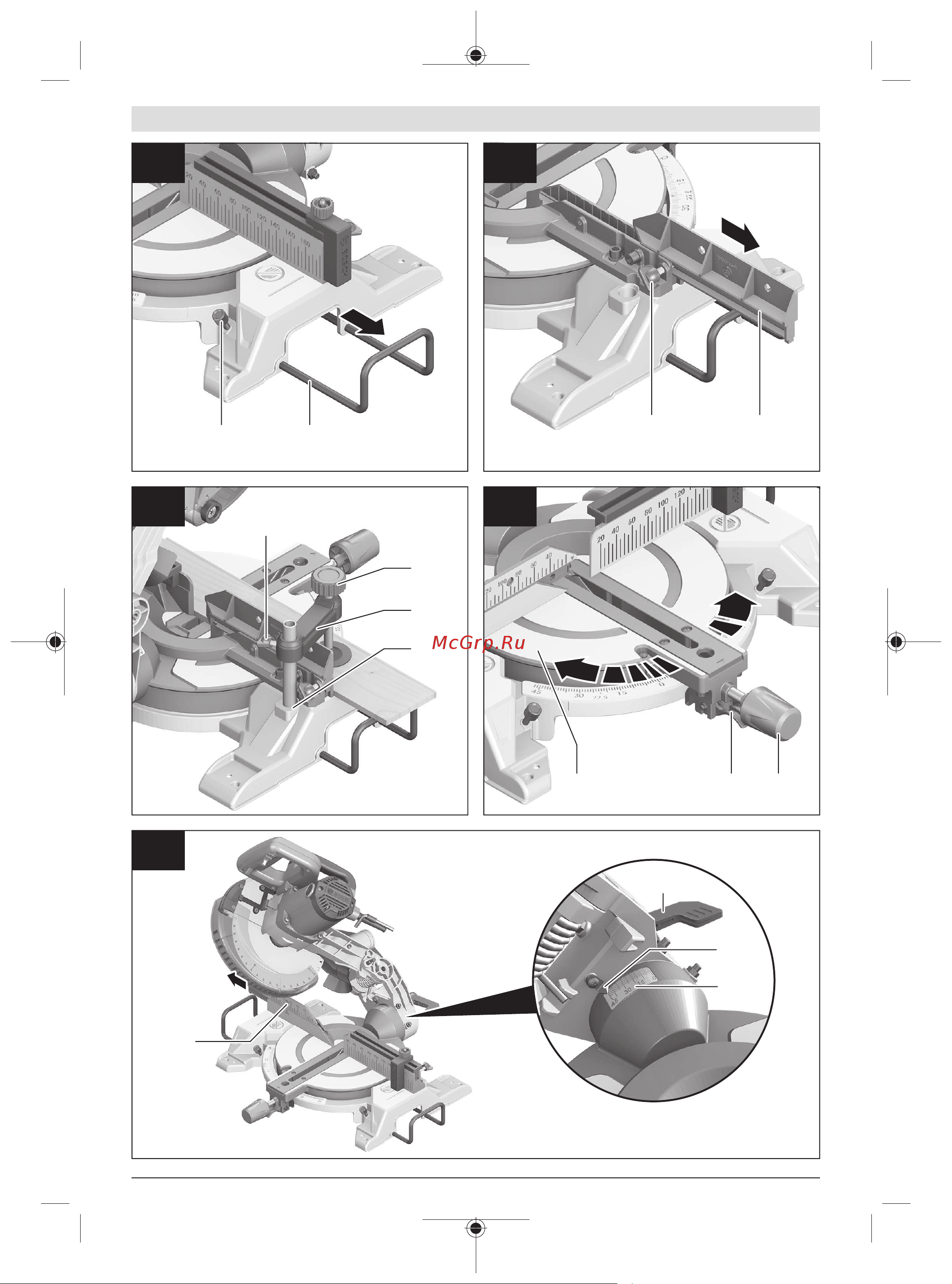 Bosch GCM 216 (0601B33000) Инструкция по эксплуатации онлайн [6/335] 672727