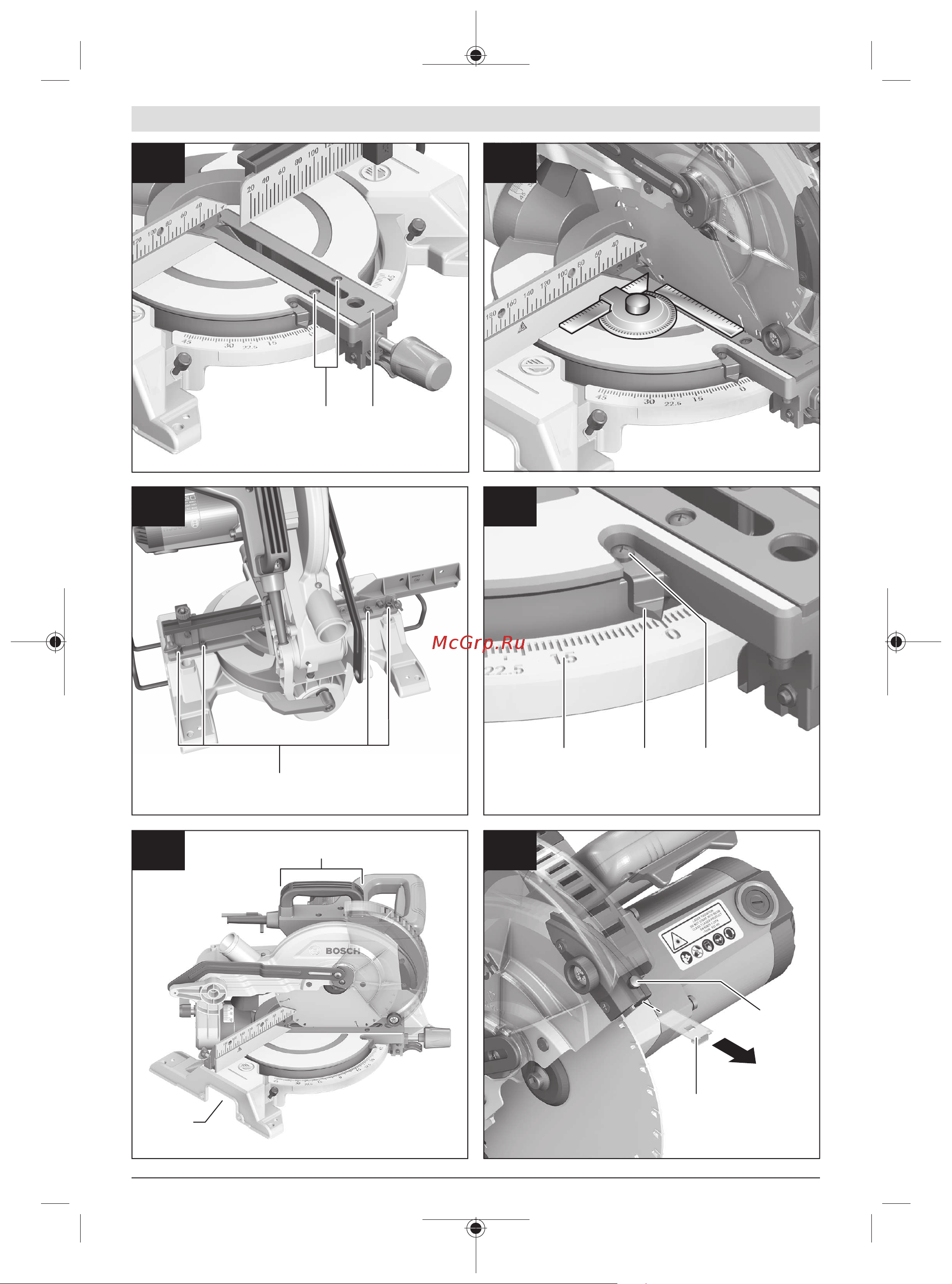 Bosch GCM 216 (0601B33000) Инструкция по эксплуатации онлайн [8/335] 672727