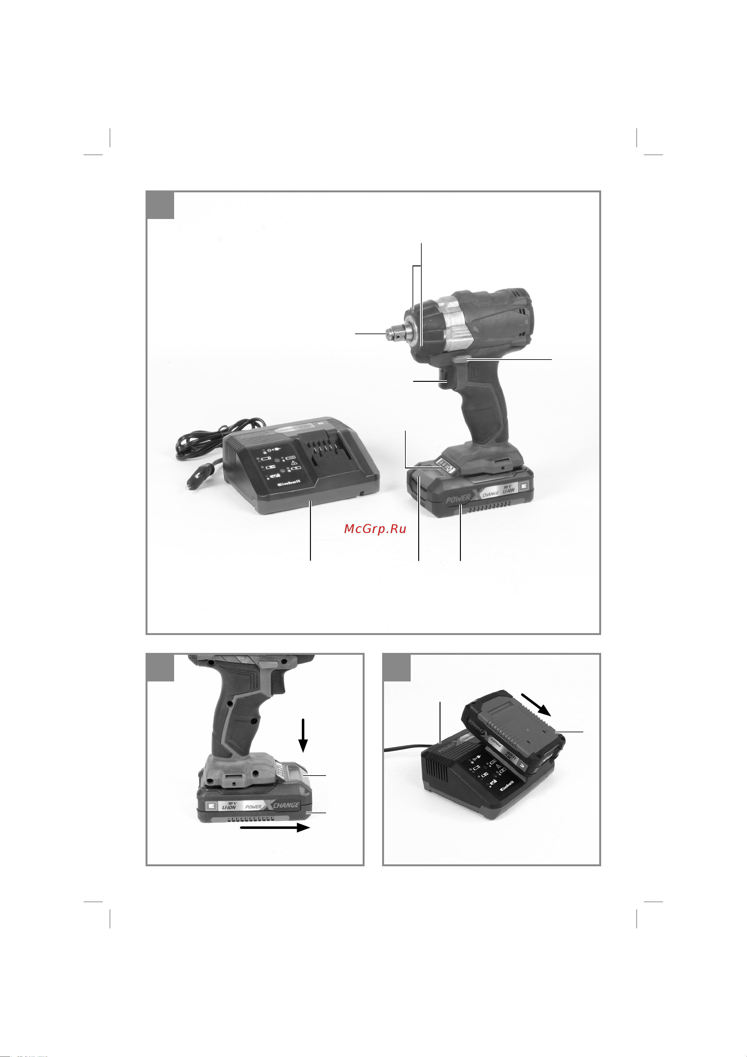 Einhell PXC TE-CW 18 Li BL (4510040) без акк. и з.у Инструкция по эксплуатации онлайн [2/180] 672811