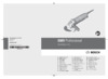 Bosch УШМ (болгарка) GWX 14-125 (06017B7000) X-lock +Круг отрезной 2608619267 X-lock 10 шт Инструкция по эксплуатации