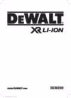 Dewalt DCW200N-XJ без акк. и з.у Инструкция по эксплуатации