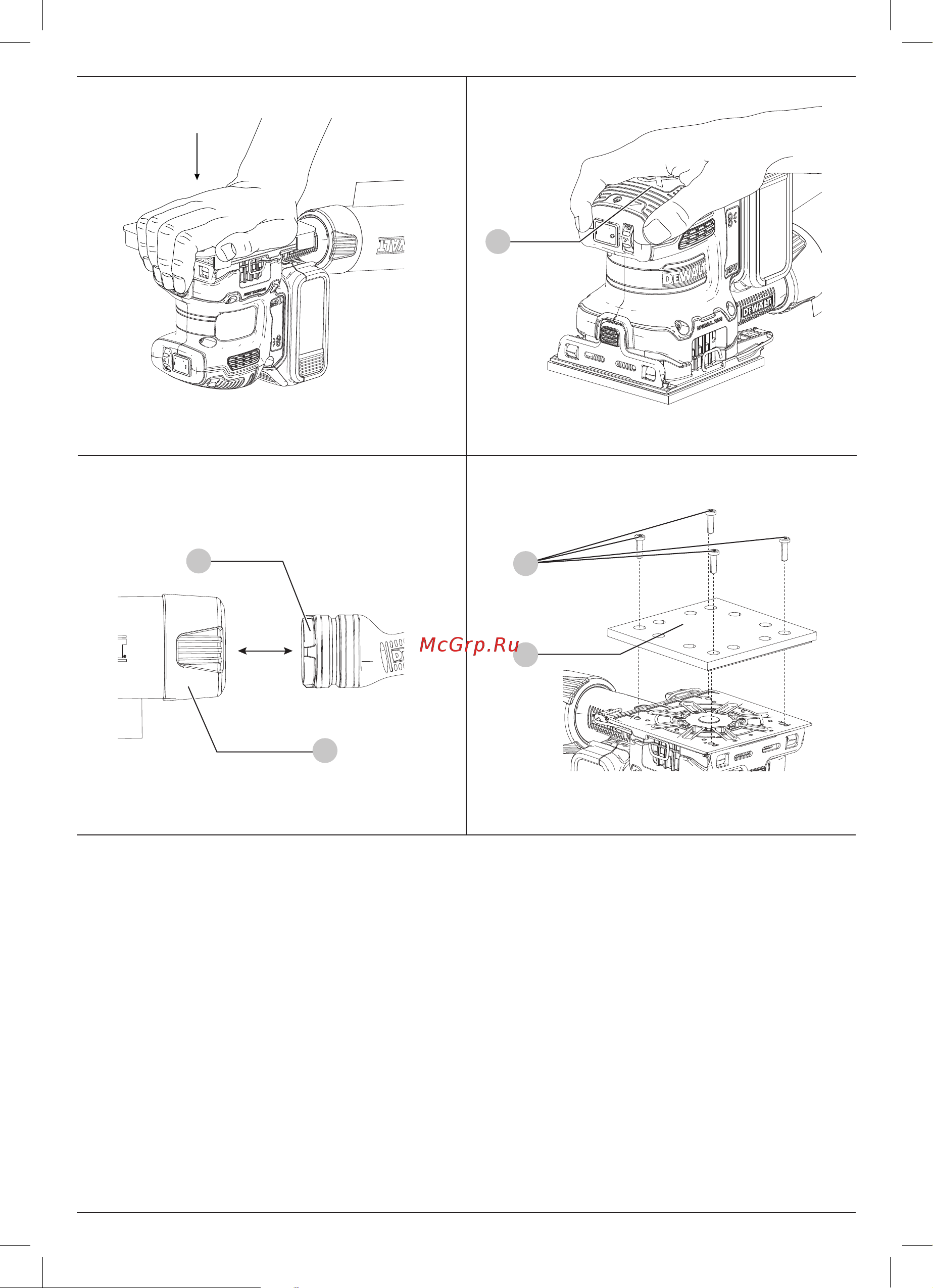 Dewalt DCW200N-XJ без акк. и з.у Инструкция по эксплуатации онлайн [5/44] 673095