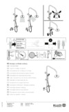 Kludi LOGO DUAL SHOWER SYSTEM Инструкция по эксплуатации