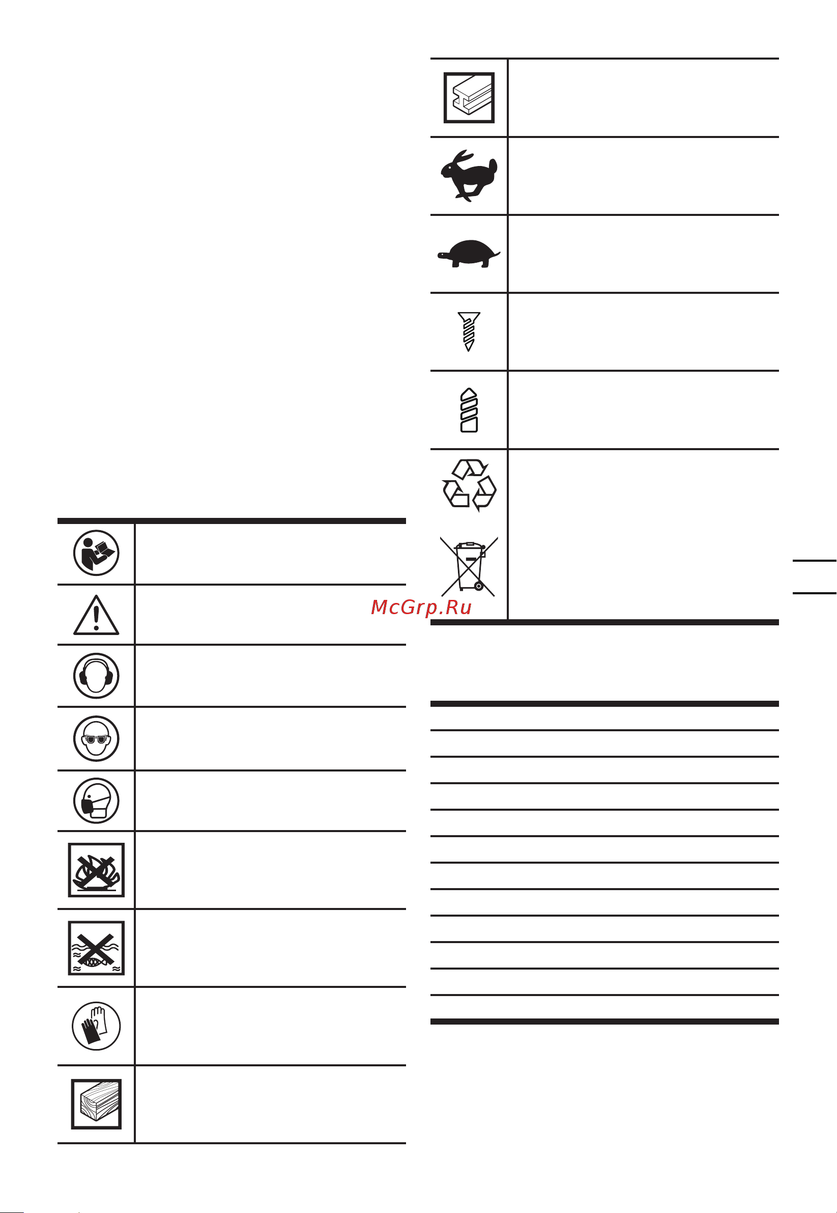 Kress BL KU124 [9/20] Symbol