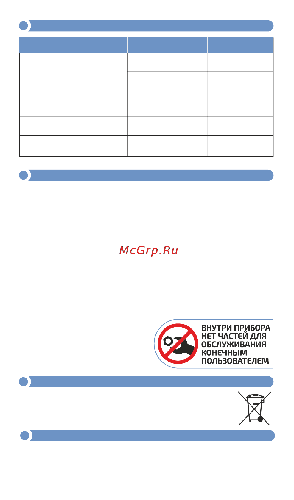 МЕГЕОН 07300 к0000019519 [10/12] Меры предосторожности