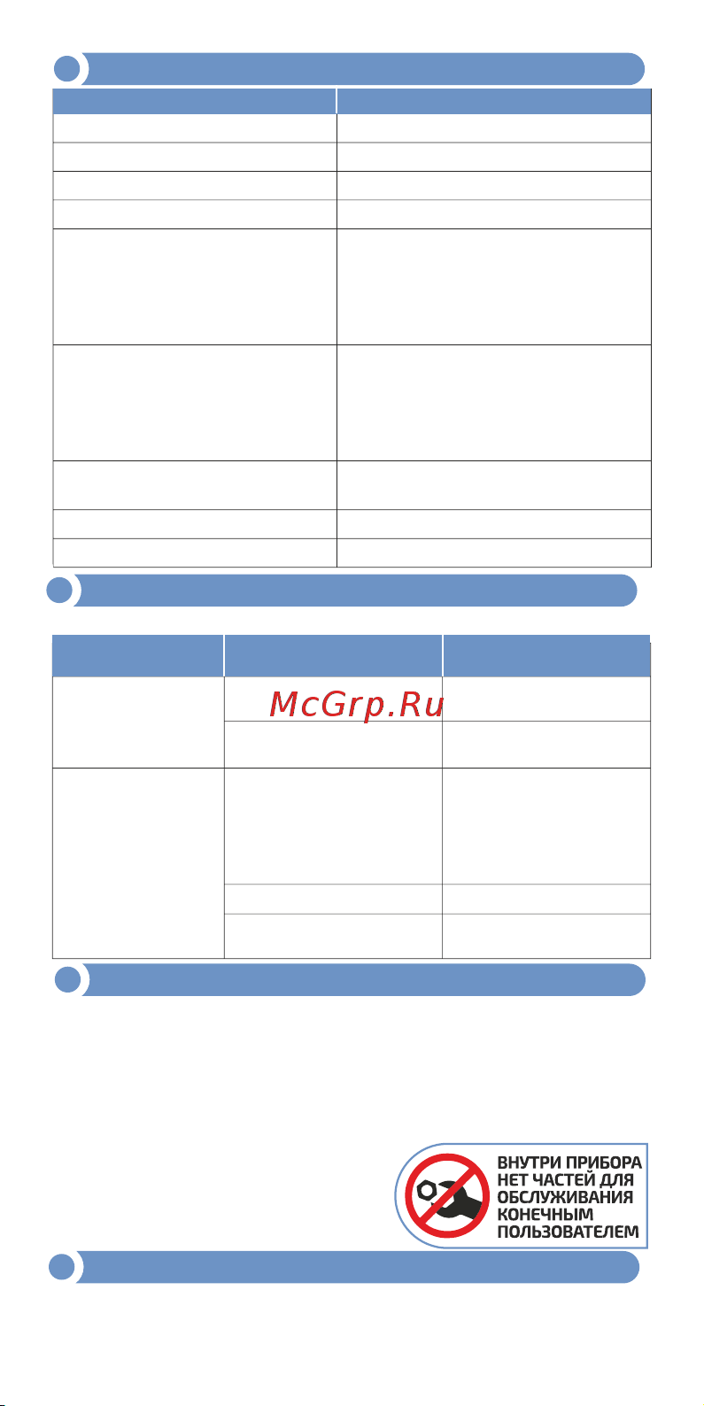МЕГЕОН 45001 к0000031994 [5/6] Меры предосторожности