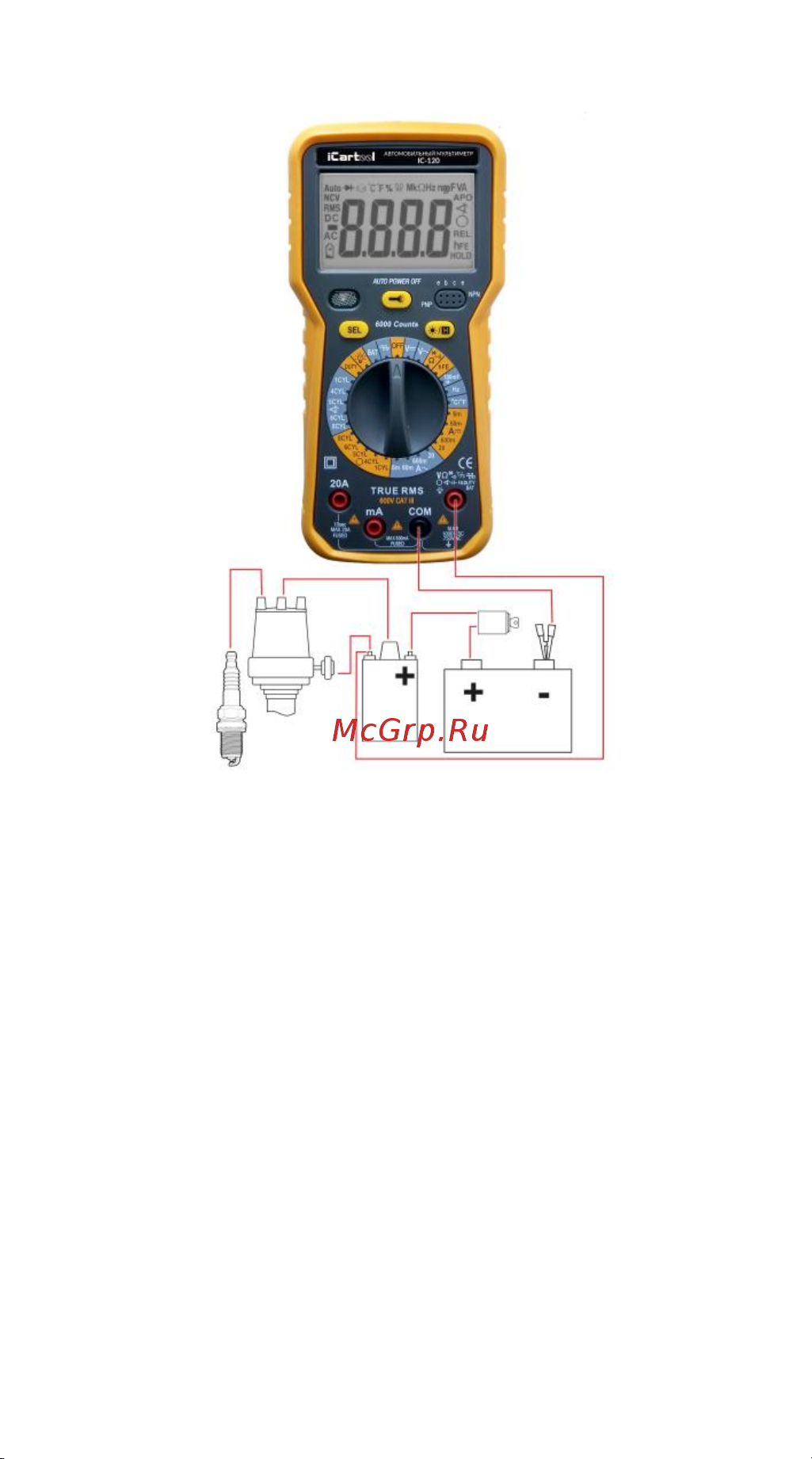 iCartool IC-120 Инструкция по эксплуатации онлайн [13/25] 673538