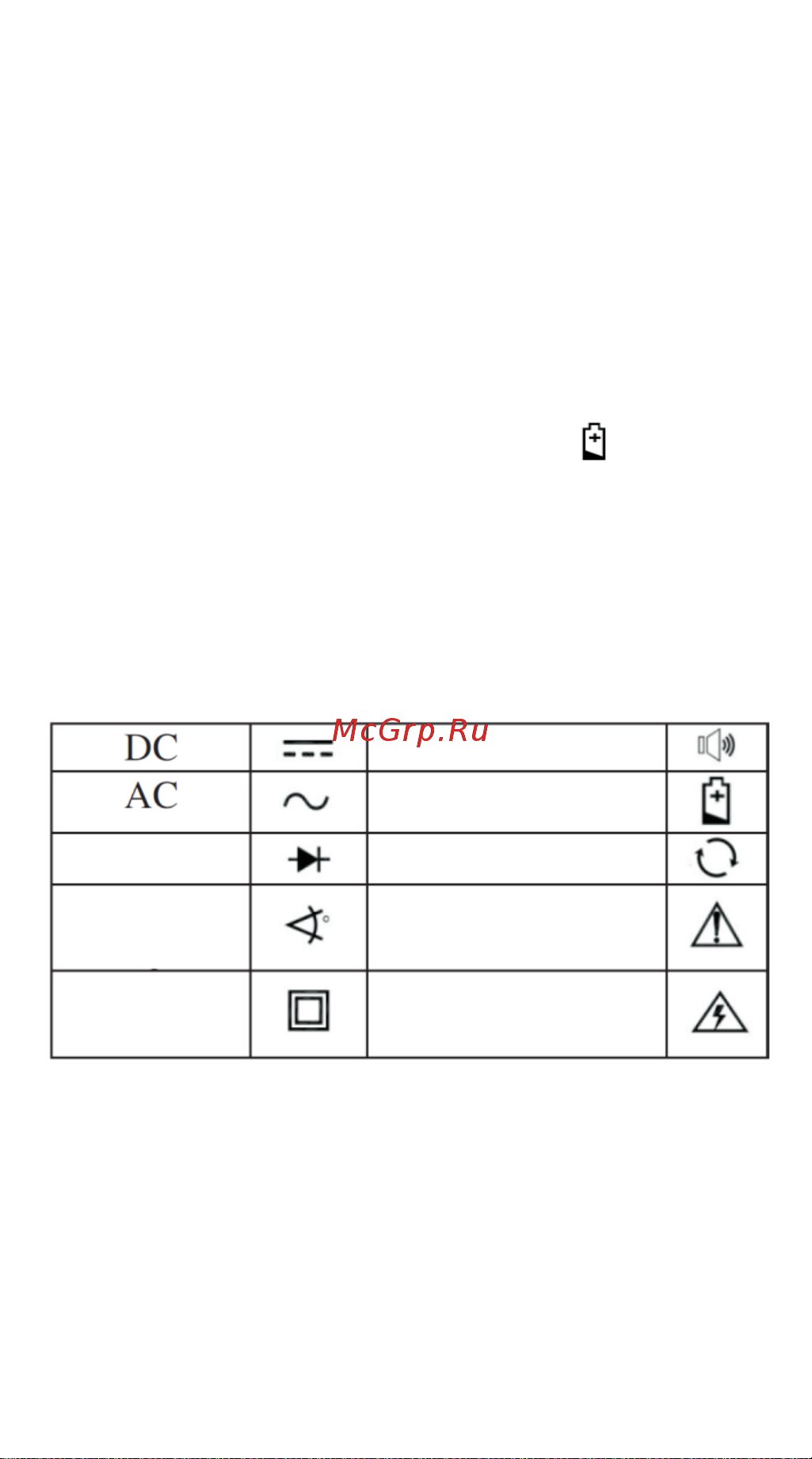 iCartool IC-120 [4/25] Электрические обозначения