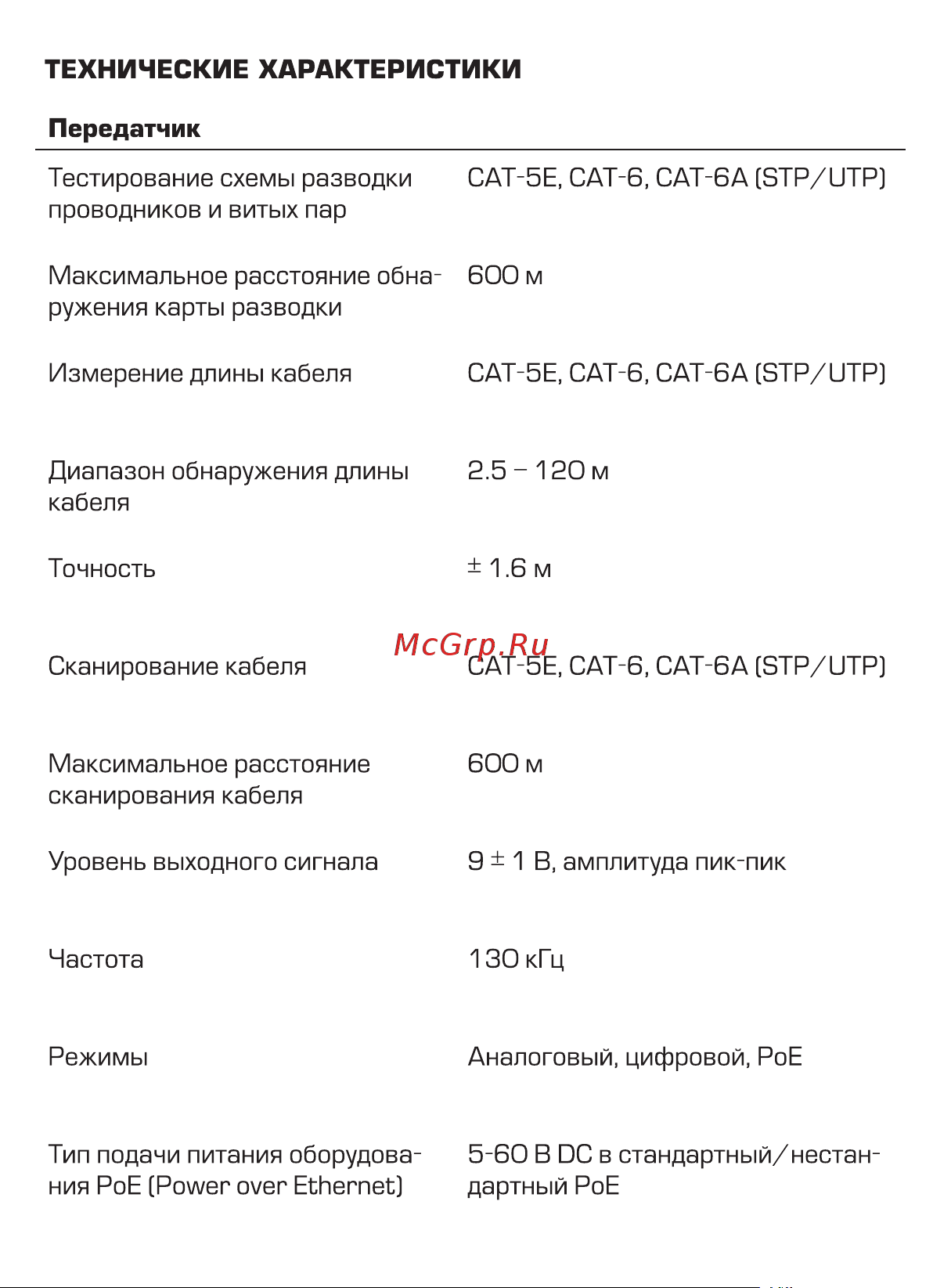 Квт с PoE KT 8209 PROLINE 86208 Инструкция по эксплуатации онлайн [12/16] 872481